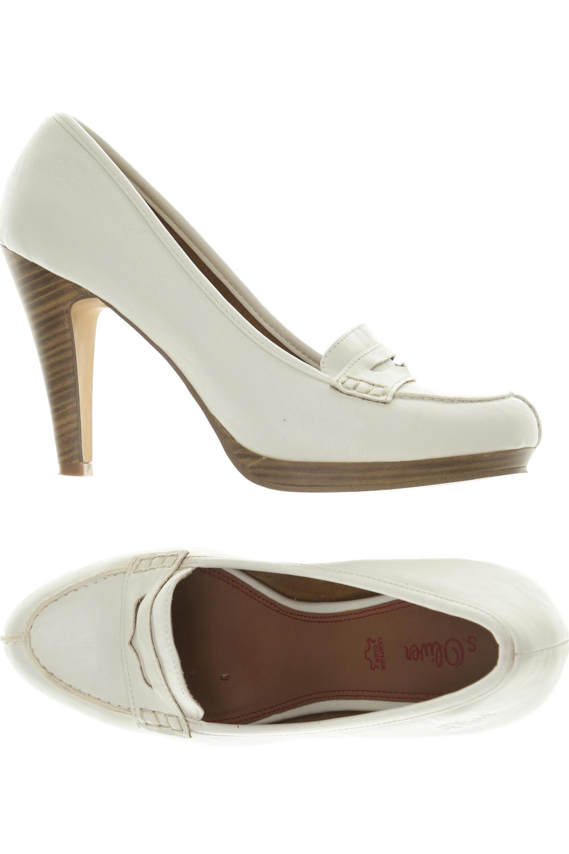 

s.Oliver Damen Pumps, weiß, Gr. 41