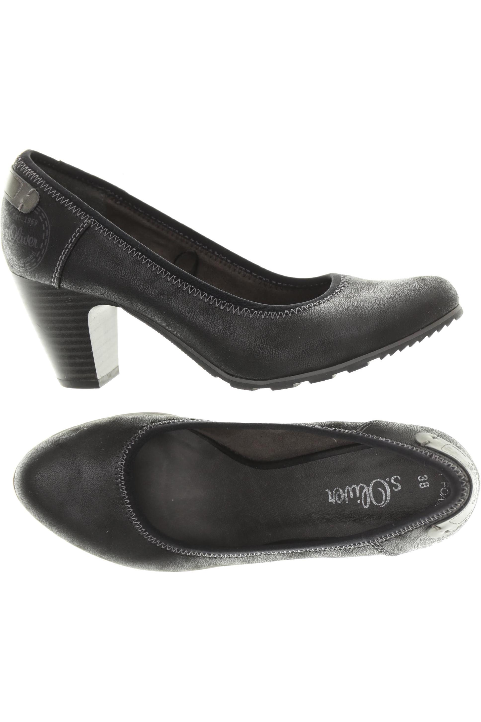 

s.Oliver Damen Pumps, schwarz, Gr. 38