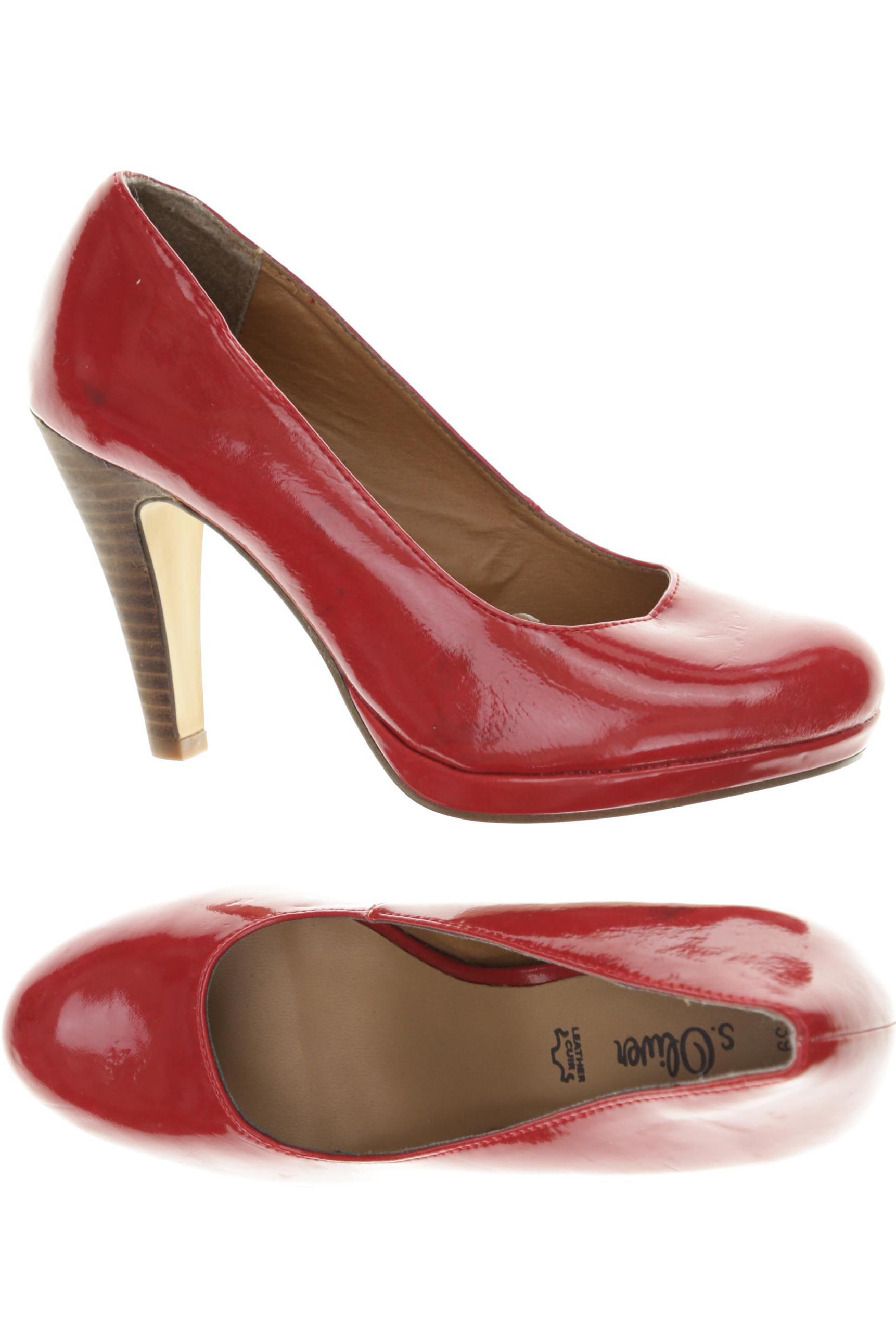 

s.Oliver Damen Pumps, rot, Gr. 39