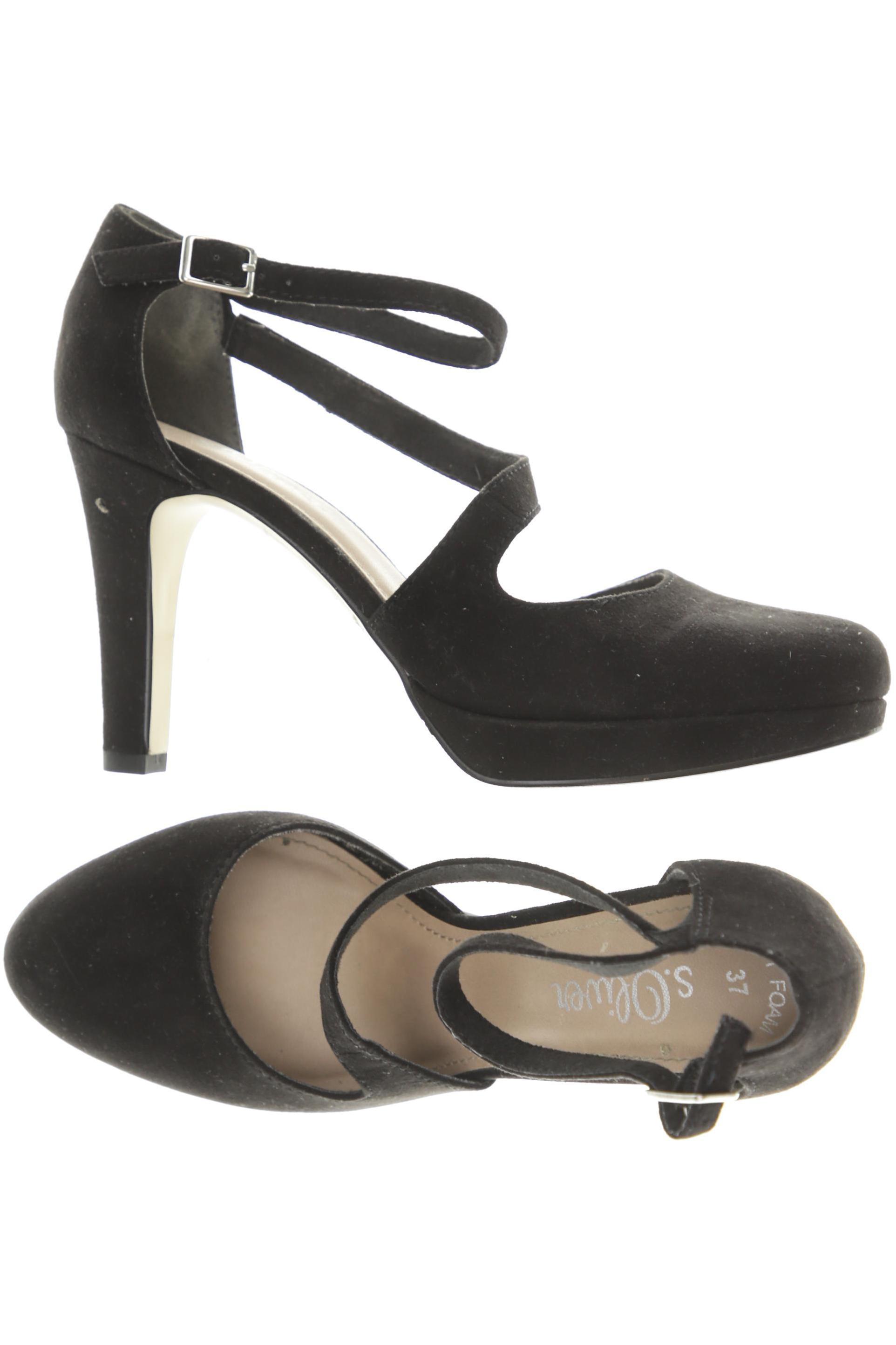 

s.Oliver Damen Pumps, schwarz, Gr. 37