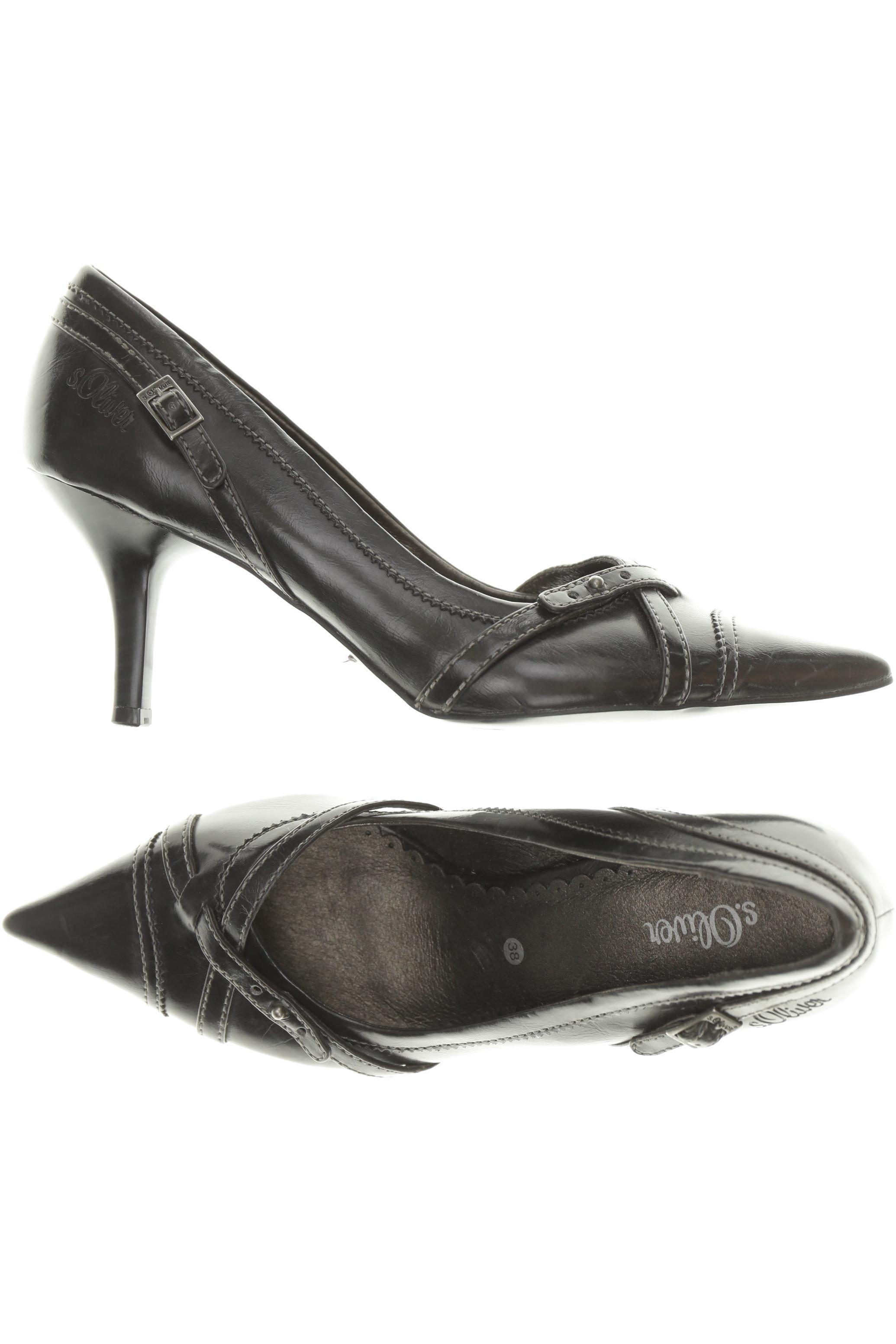 

s.Oliver Damen Pumps, schwarz, Gr. 38