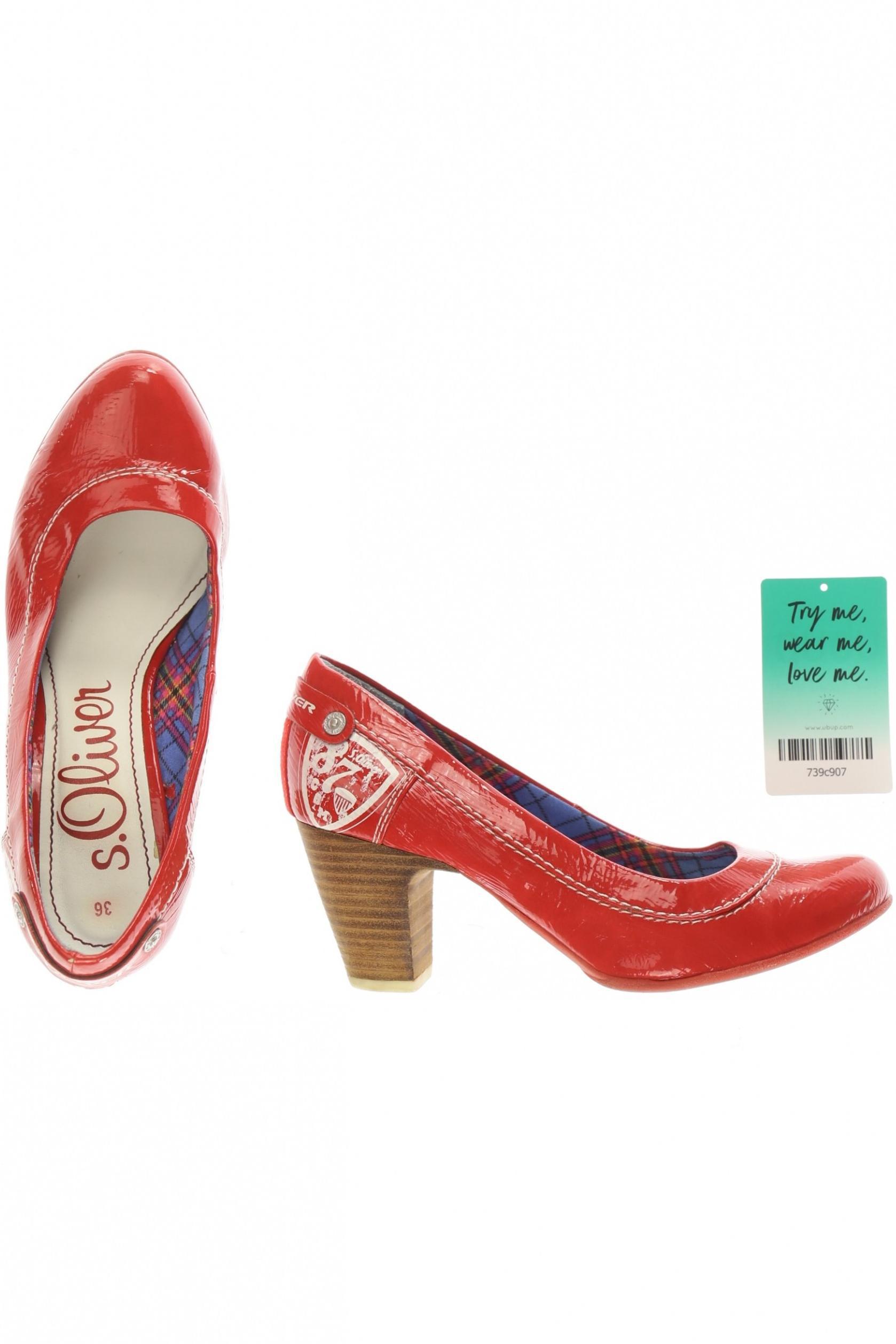 

s.Oliver Damen Pumps, rot, Gr. 36