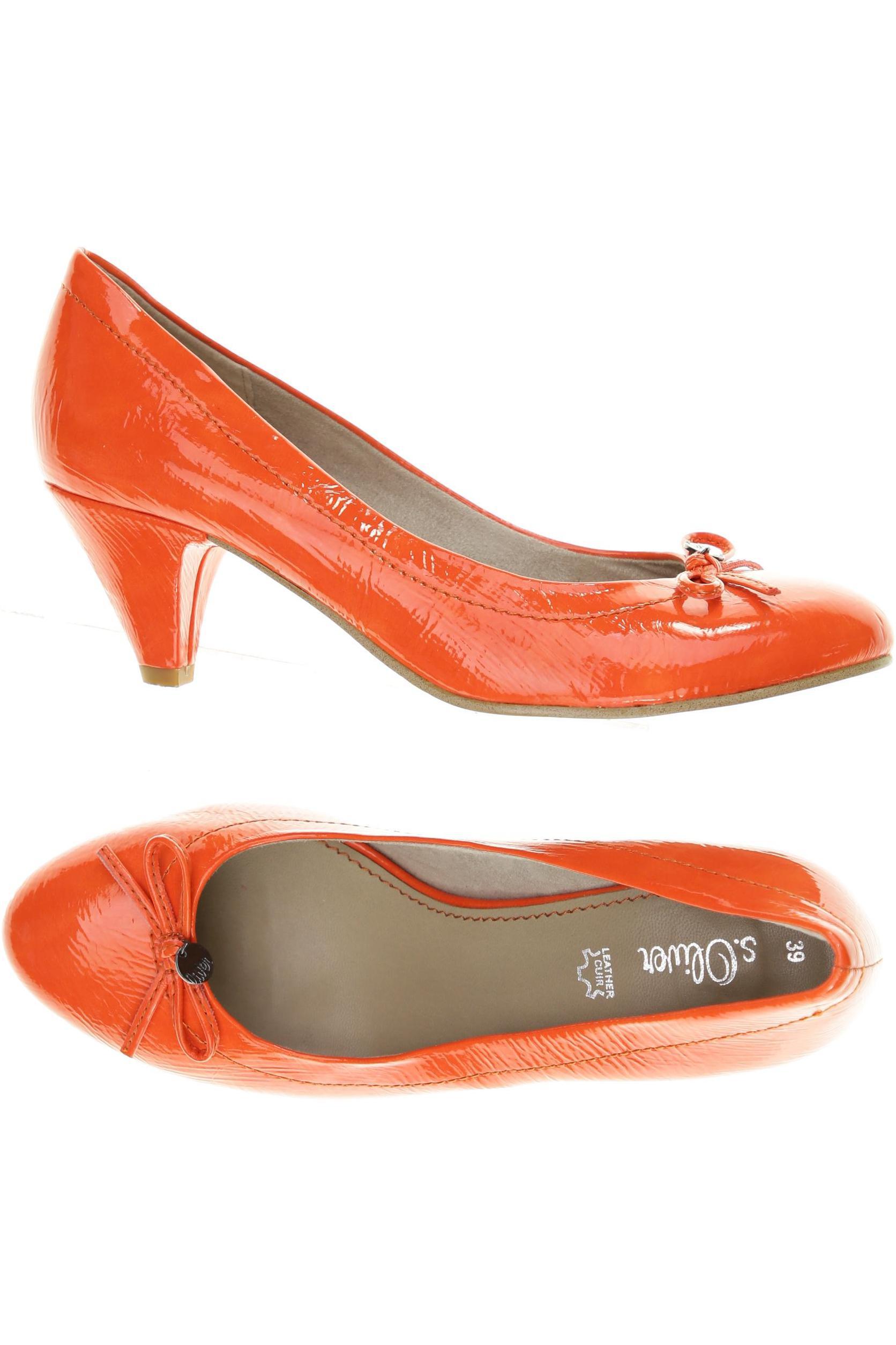 

s.Oliver Damen Pumps, orange, Gr. 39