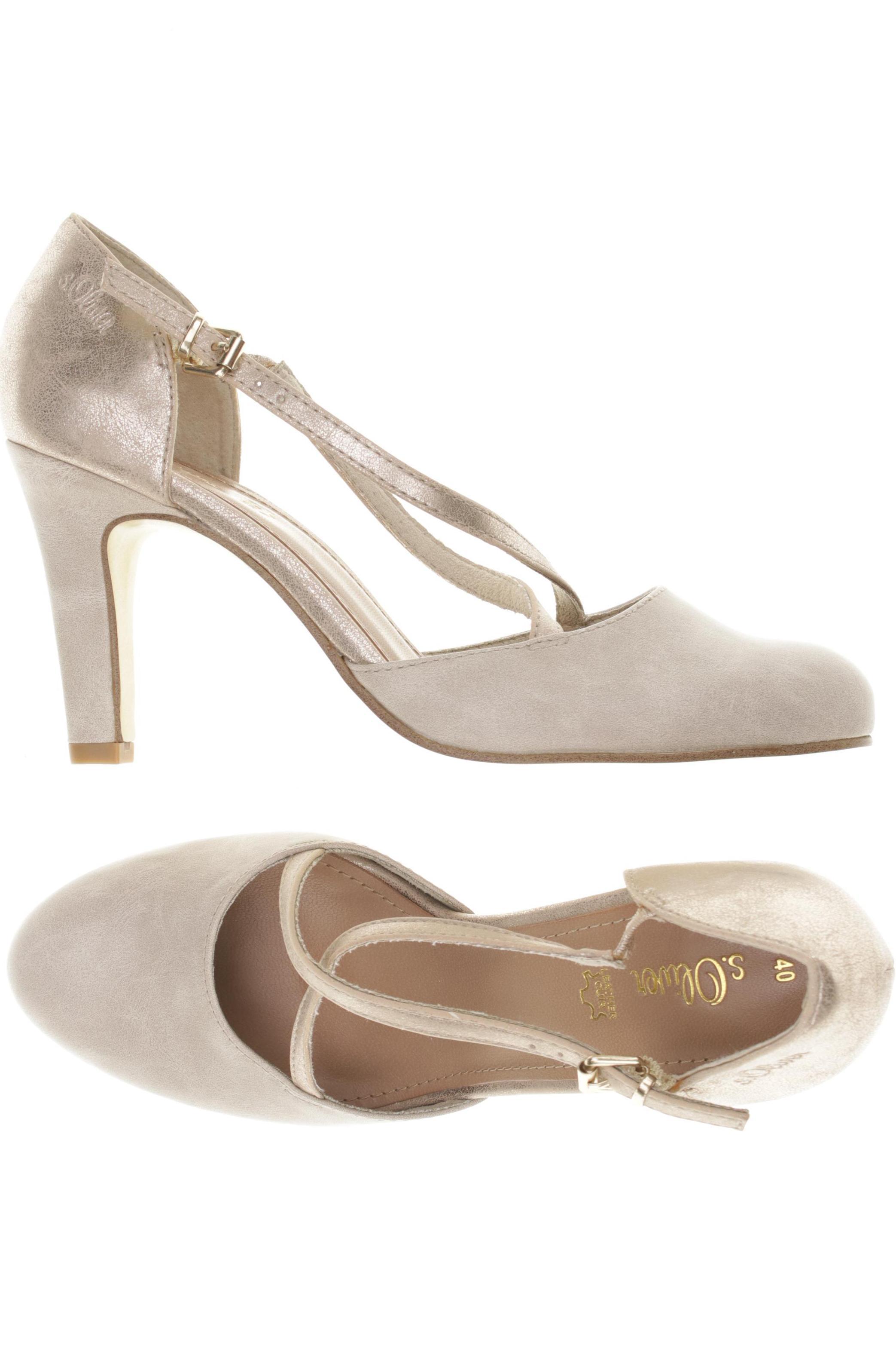 

s.Oliver Damen Pumps, beige, Gr. 40