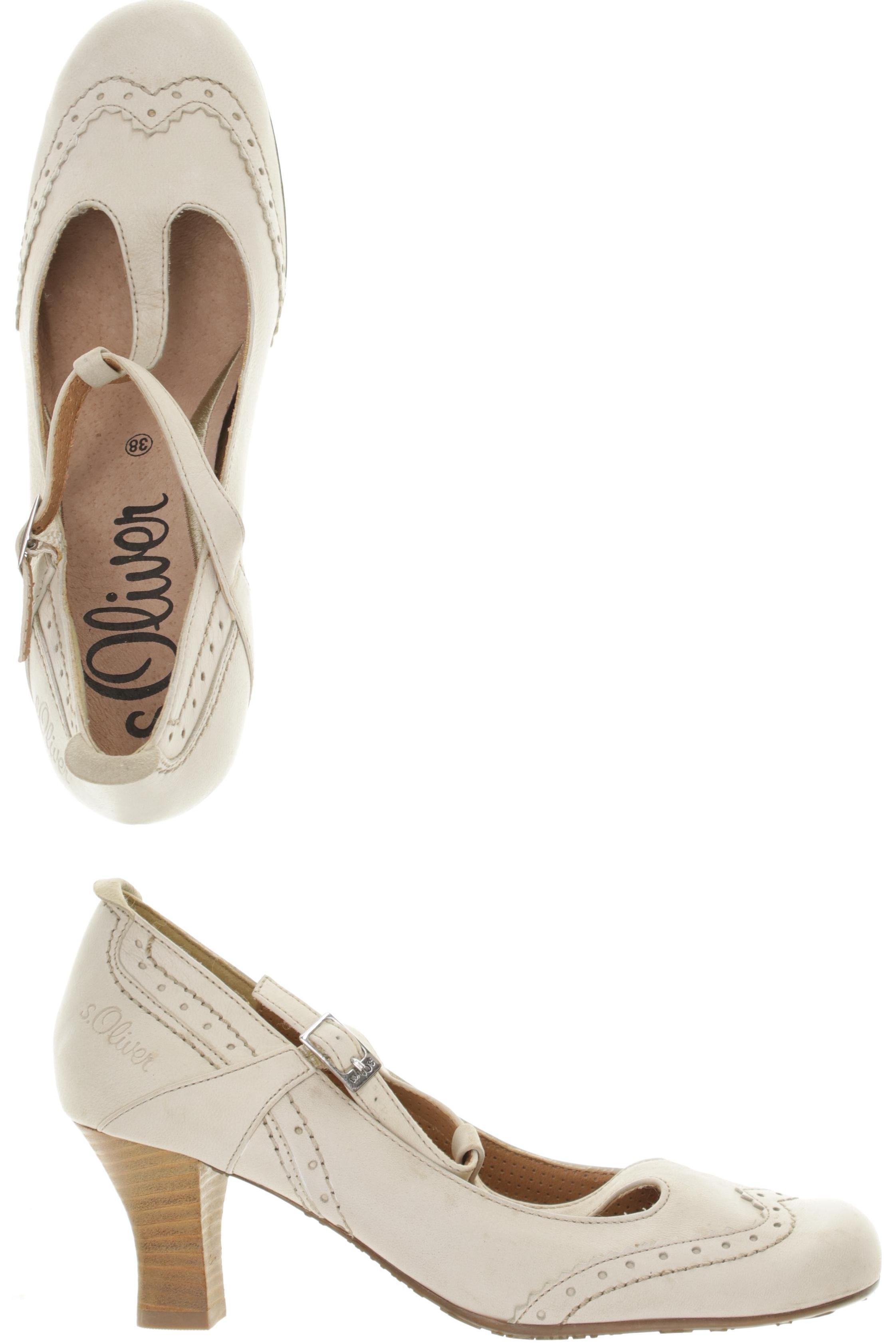 

s.Oliver Damen Pumps, beige, Gr. 38