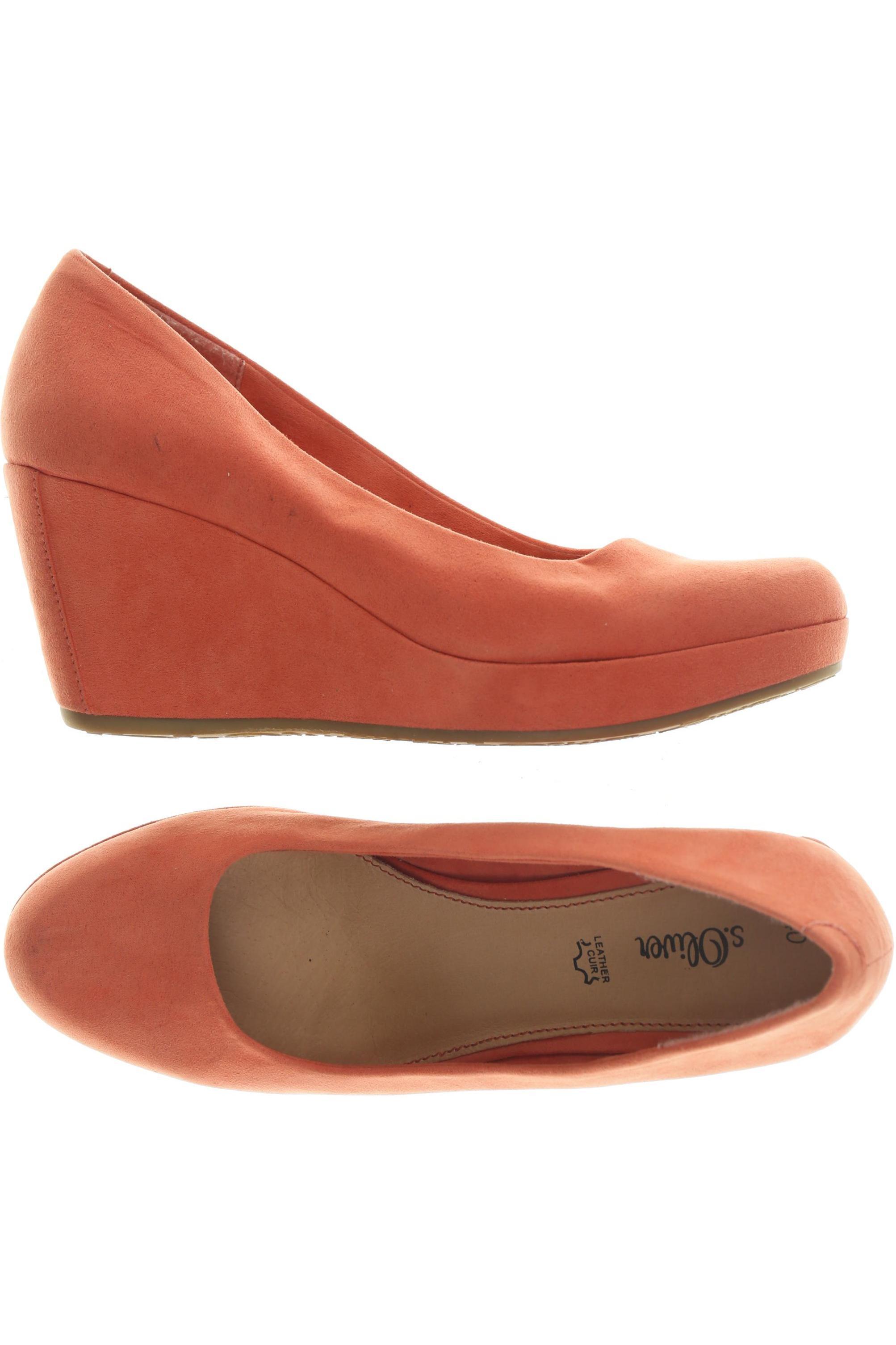 

s.Oliver Damen Pumps, orange, Gr. 40