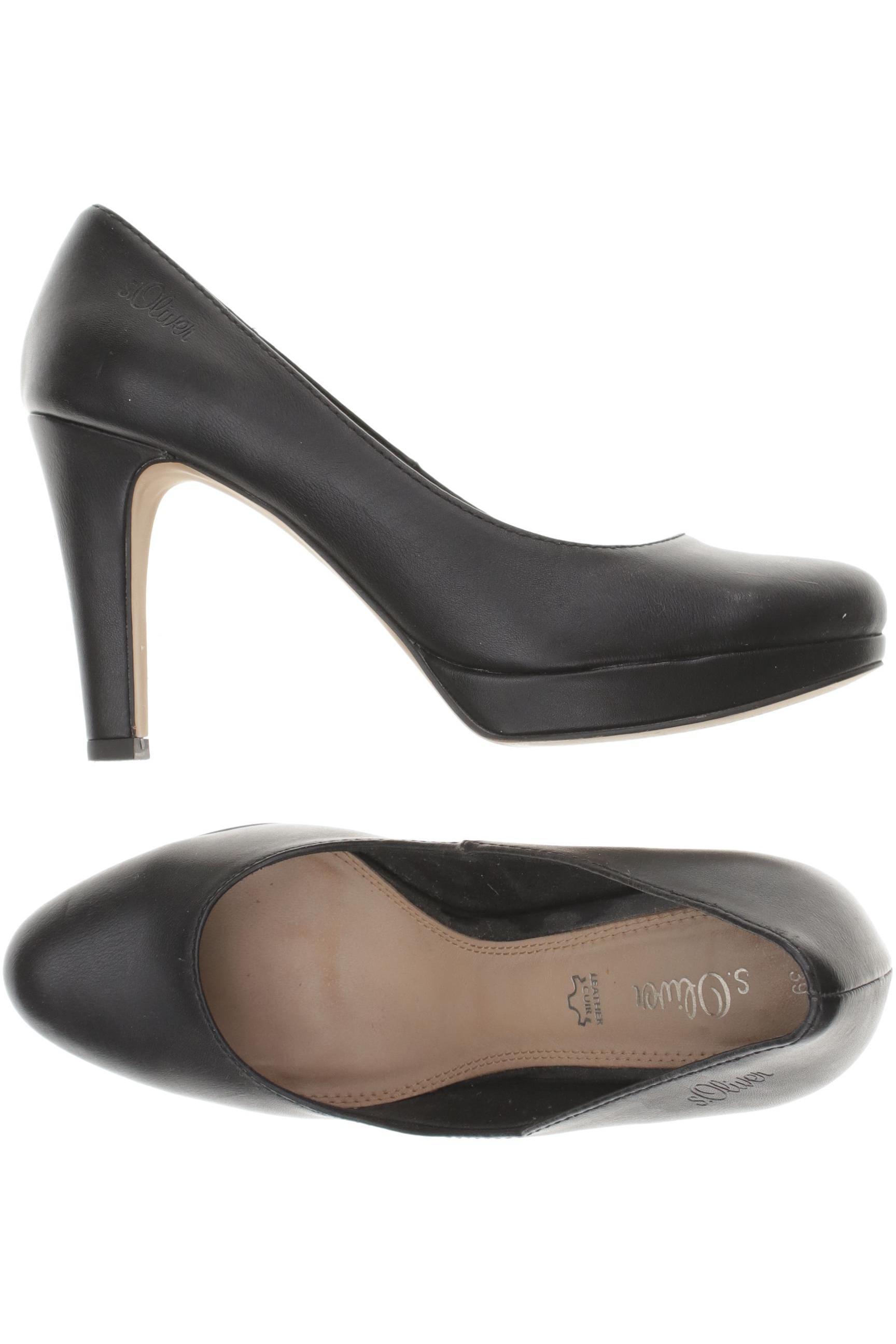 

s.Oliver Damen Pumps, schwarz, Gr. 39