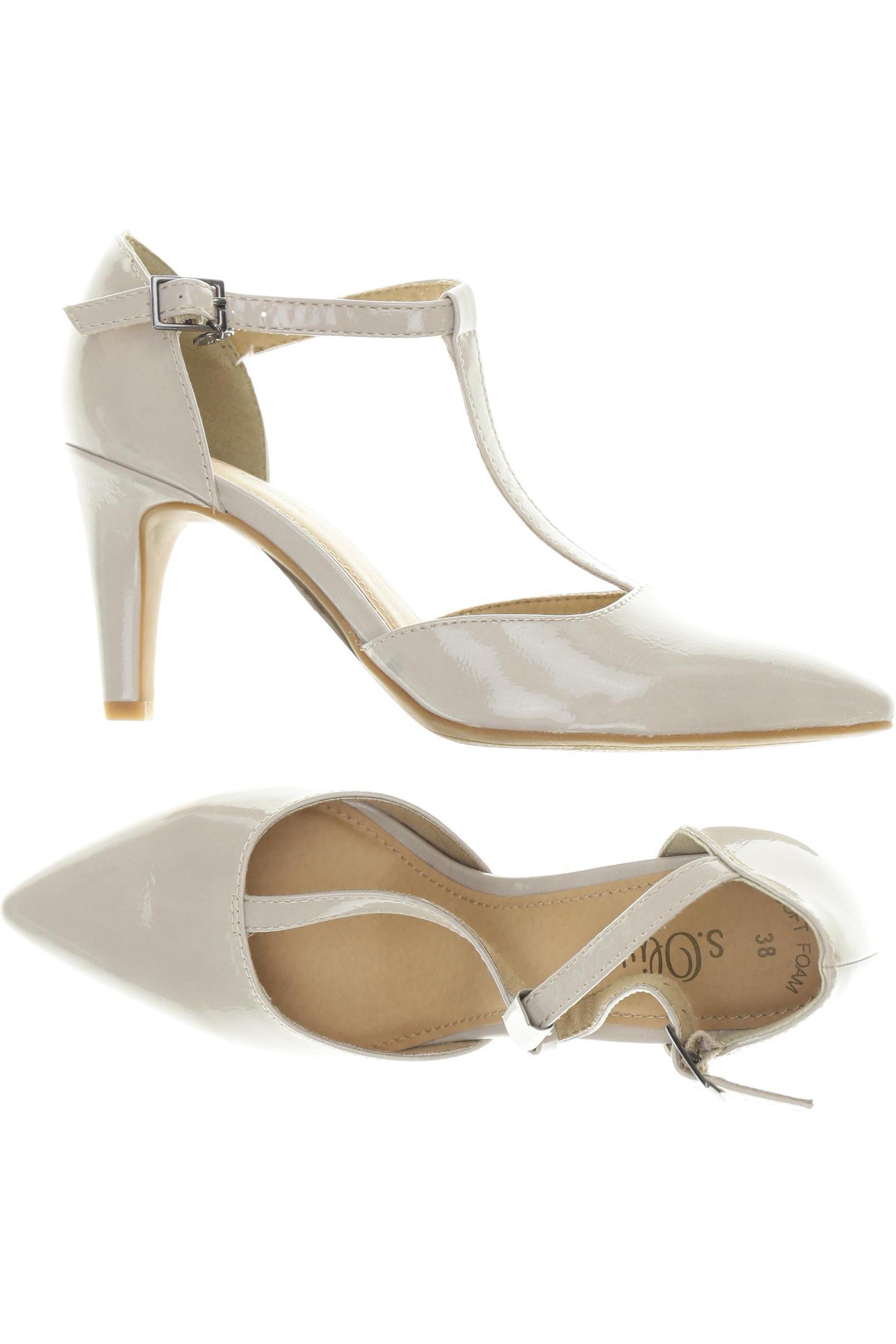 

s.Oliver Damen Pumps, beige, Gr. 38
