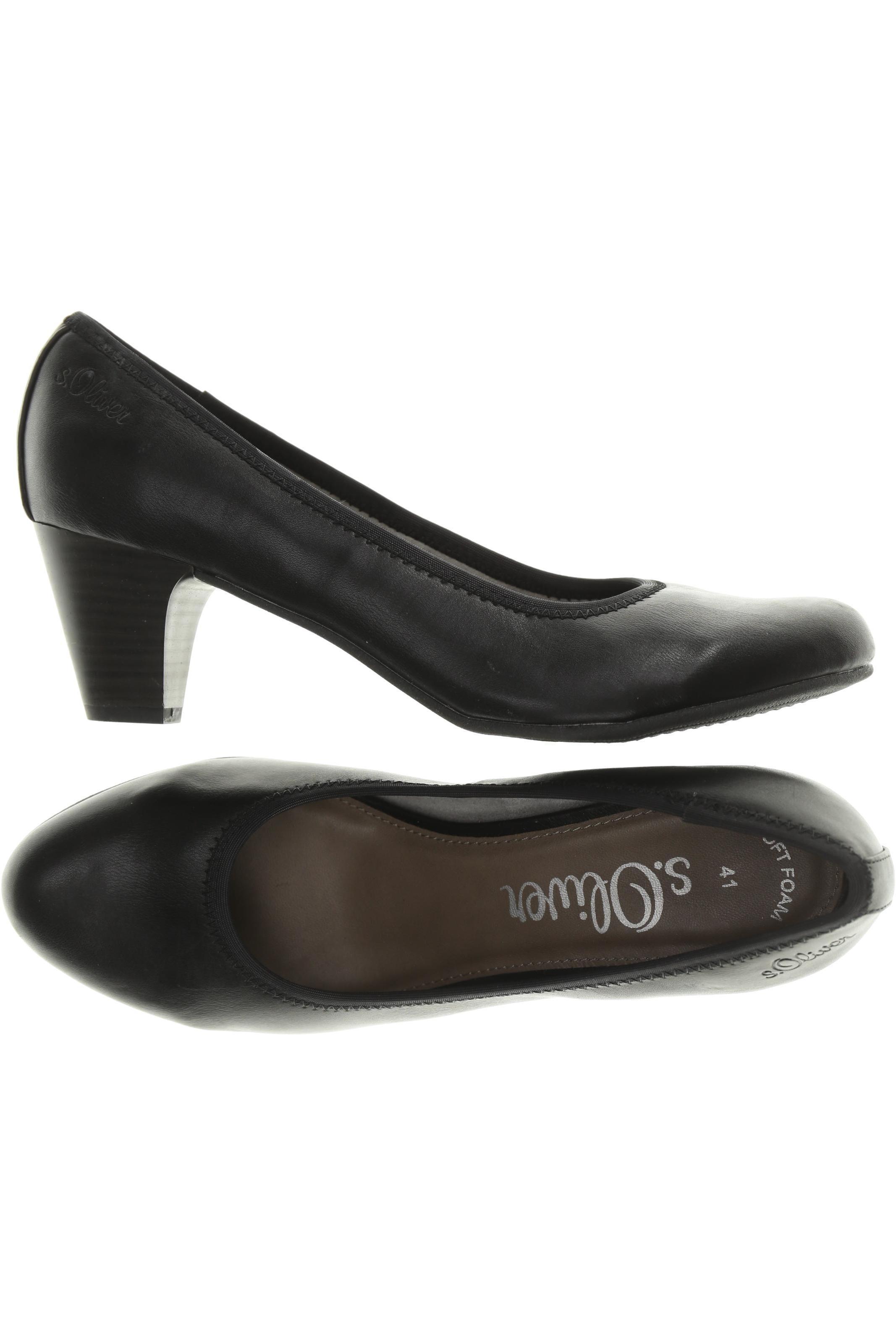 

s.Oliver Damen Pumps, schwarz, Gr. 41