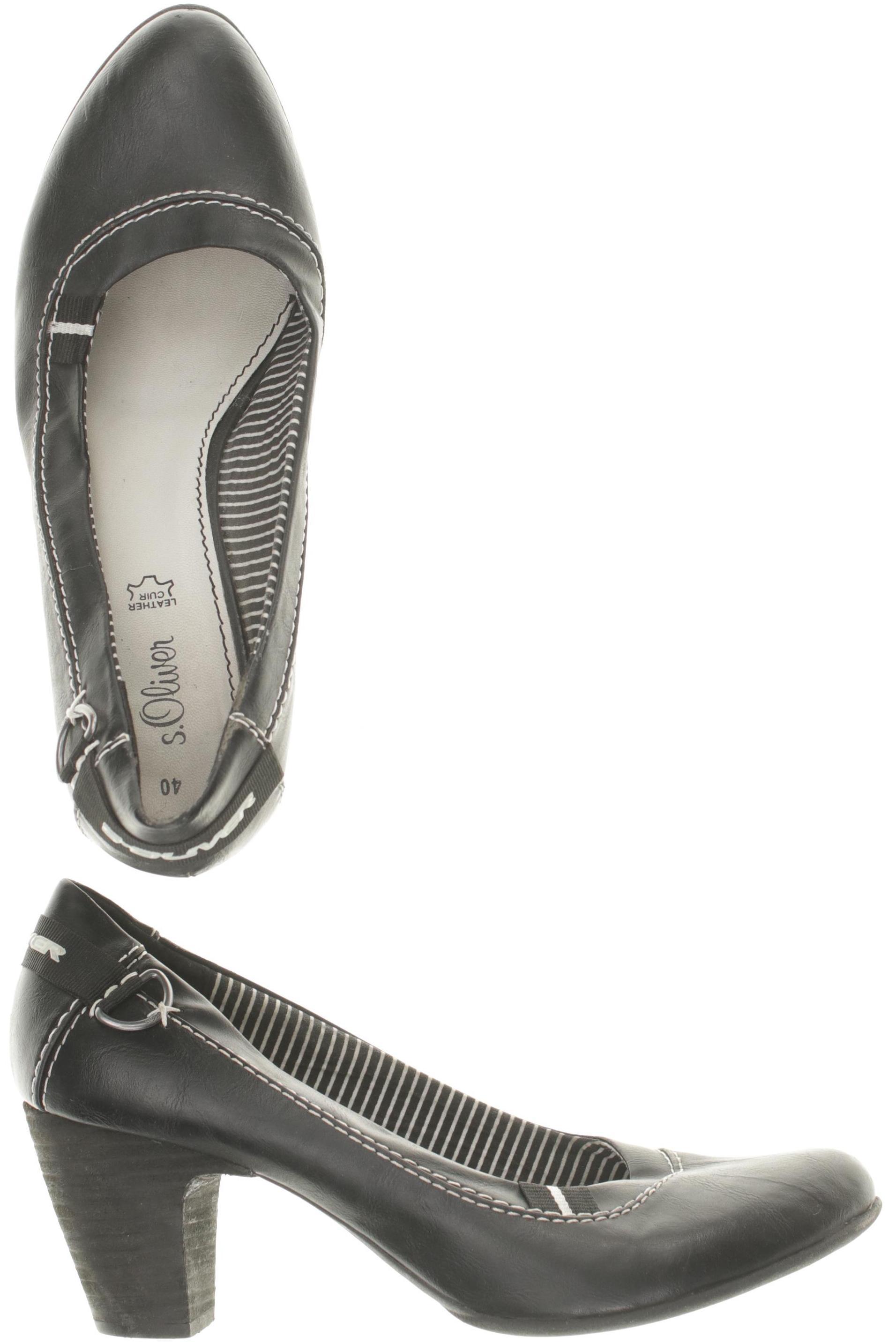 

s.Oliver Damen Pumps, schwarz, Gr. 40