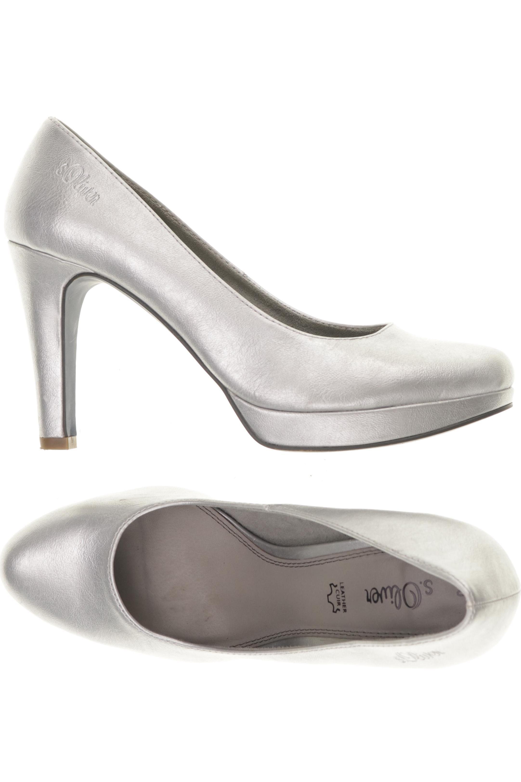 

s.Oliver Damen Pumps, silber, Gr. 40