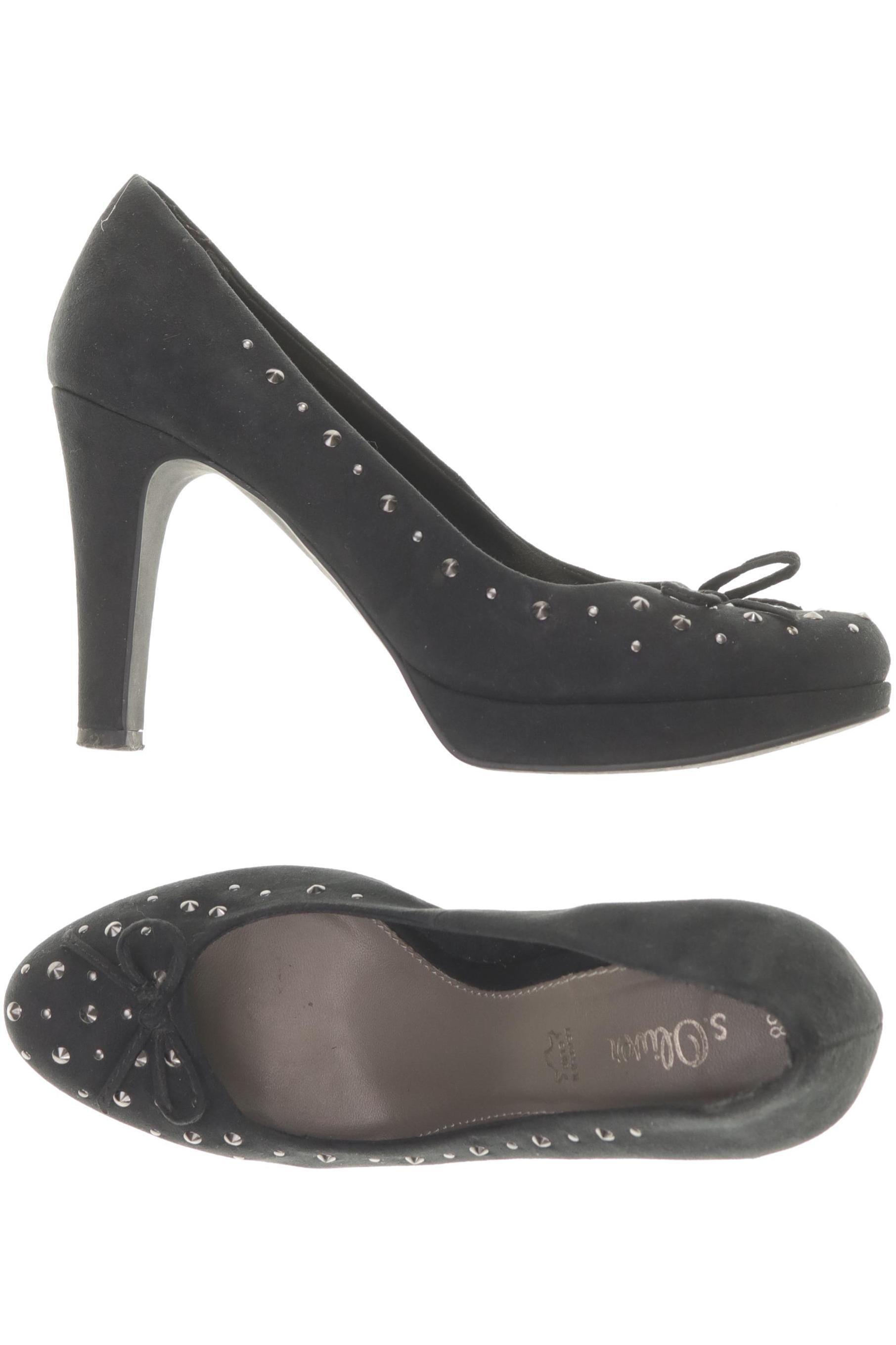 

s.Oliver Damen Pumps, schwarz, Gr. 38