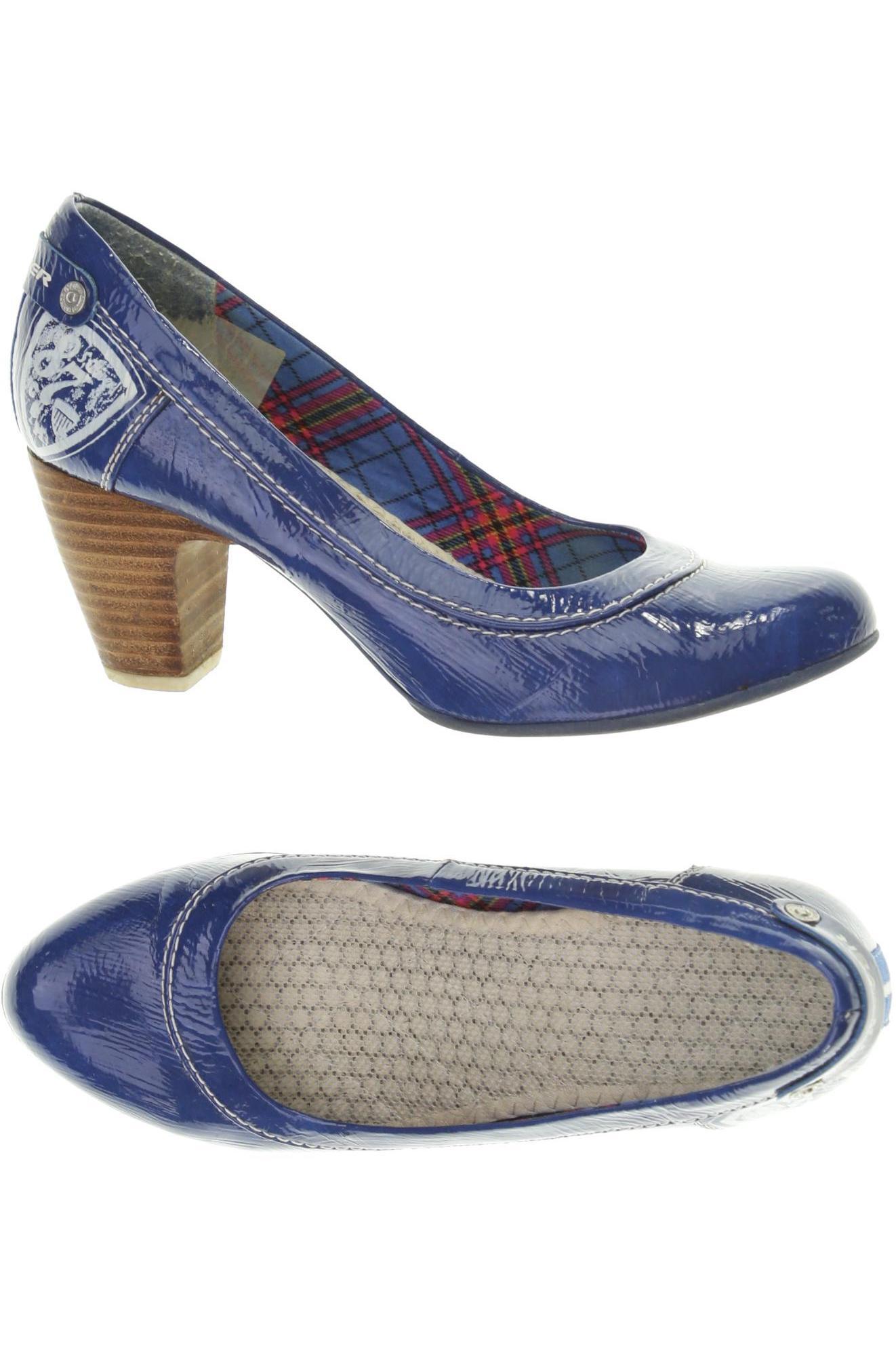 

s.Oliver Damen Pumps, blau, Gr. 38