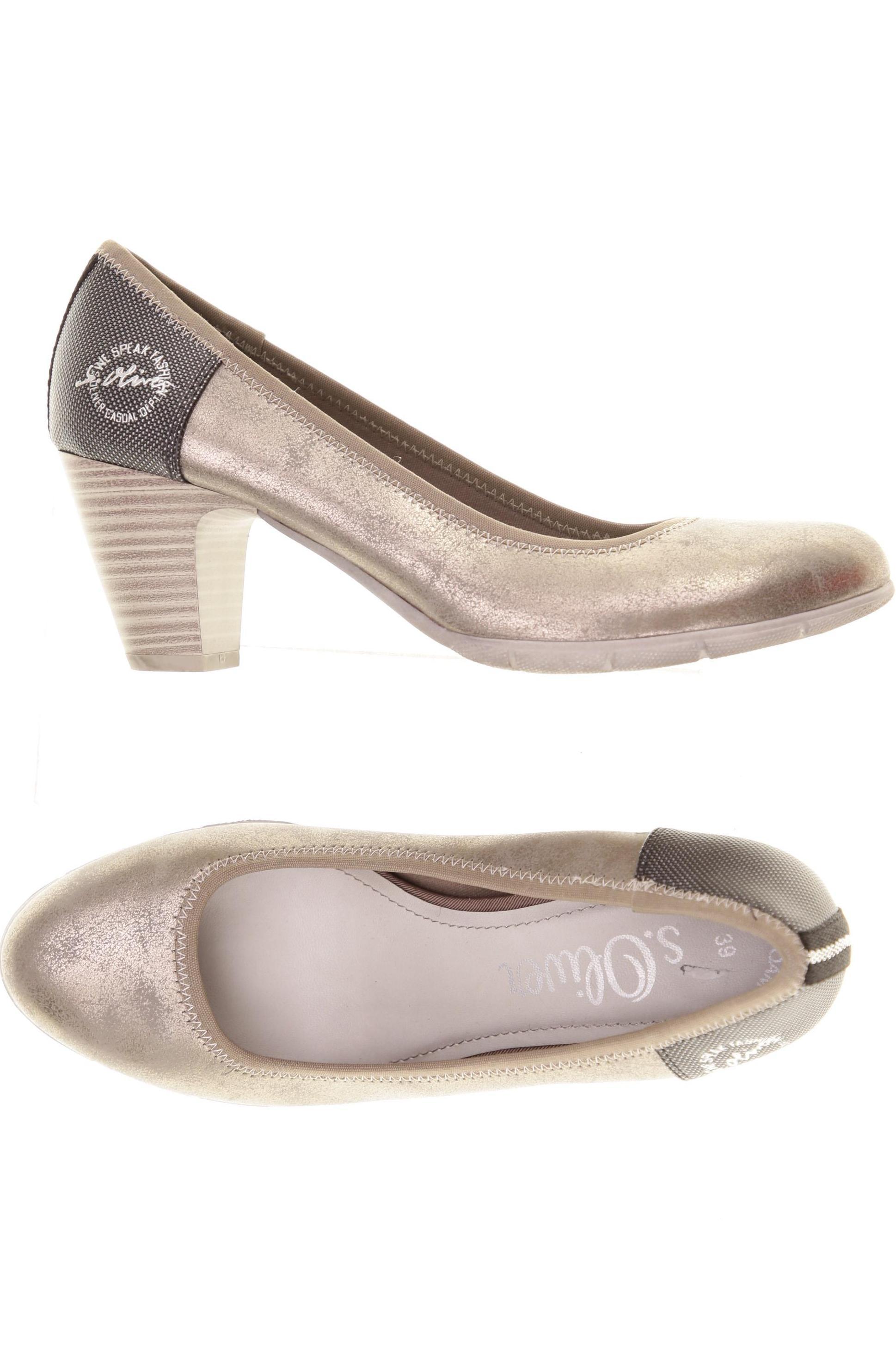 

s.Oliver Damen Pumps, beige, Gr. 39
