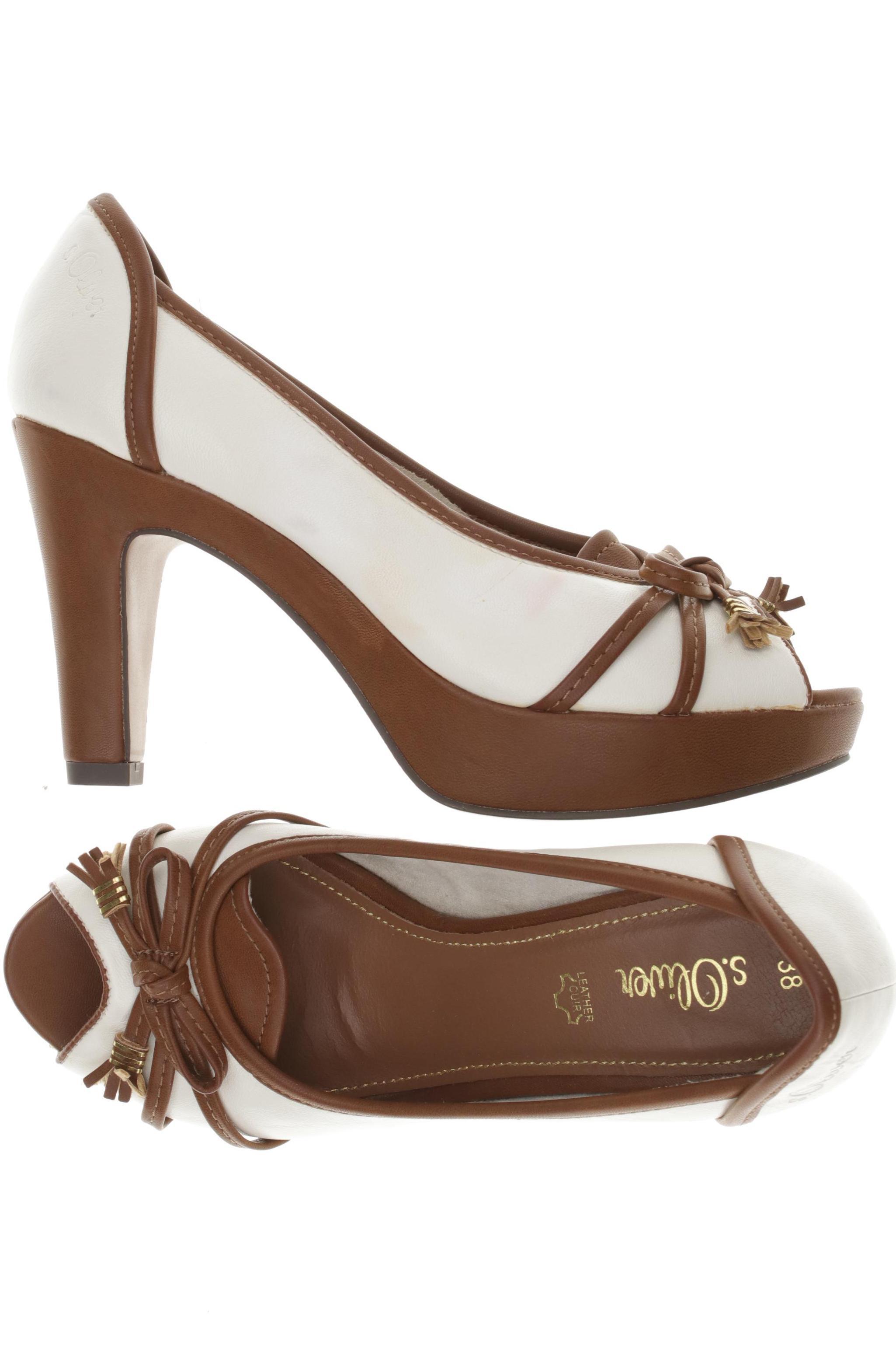 

s.Oliver Damen Pumps, beige, Gr. 38