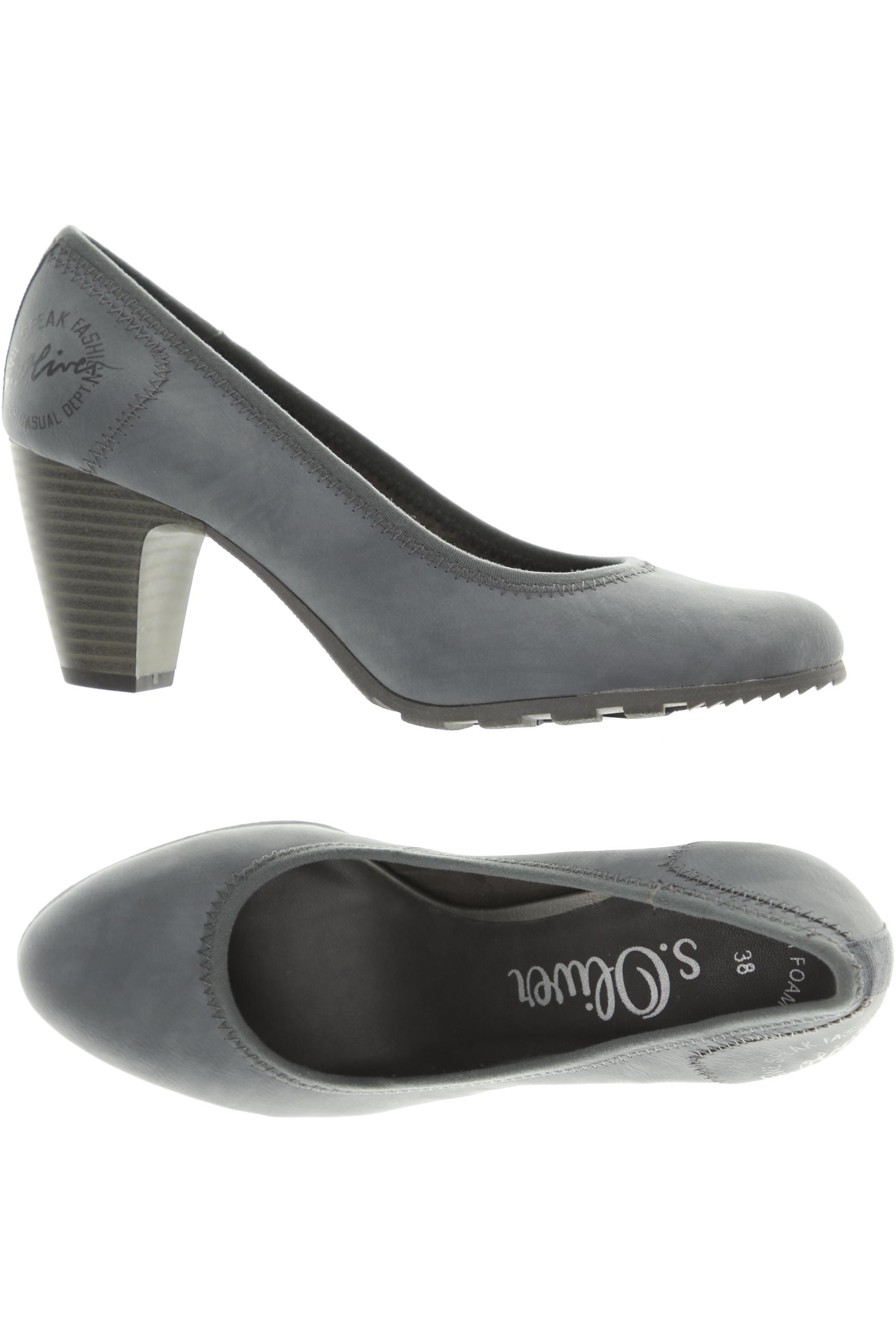 

s.Oliver Damen Pumps, blau, Gr. 38