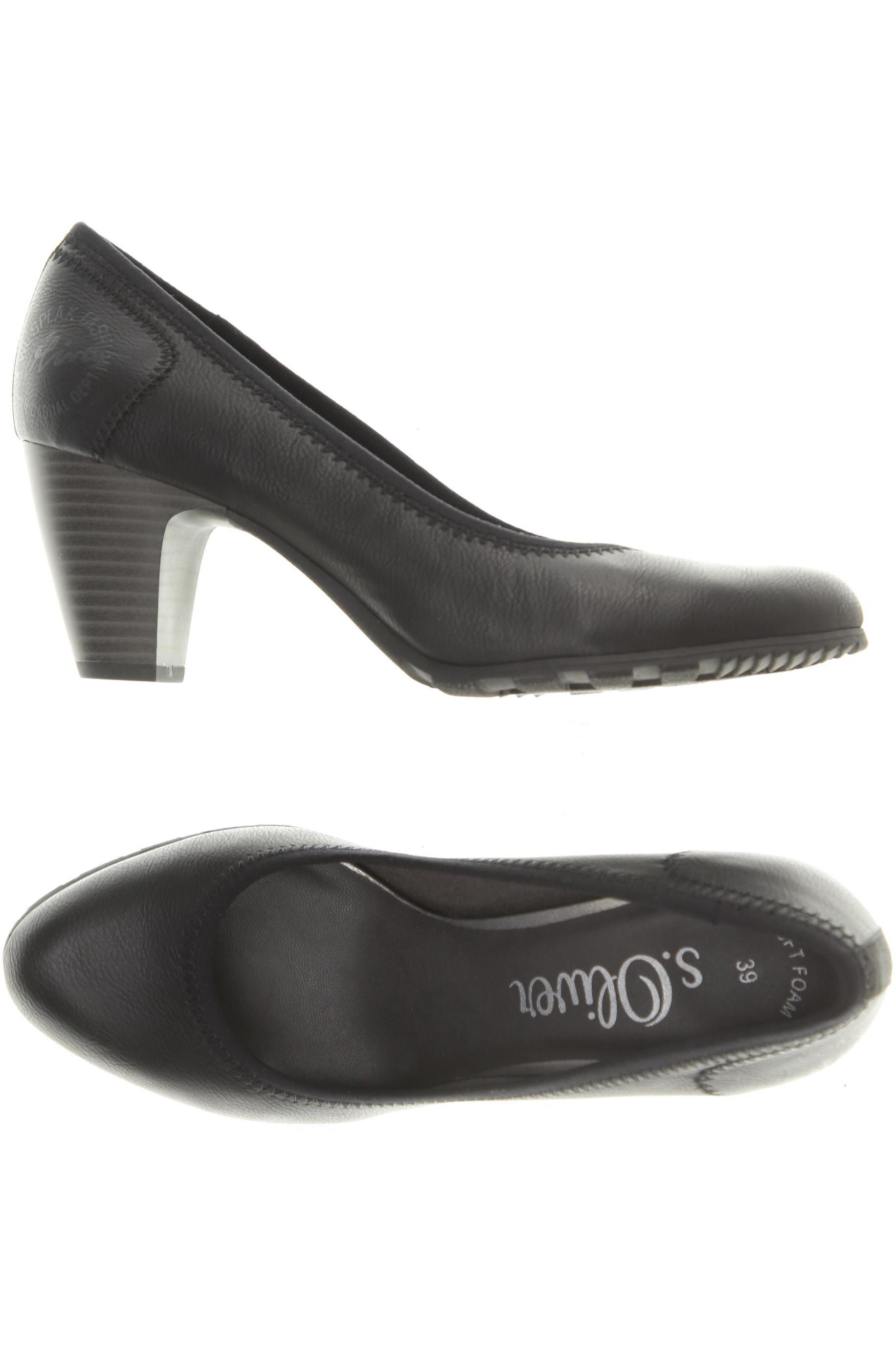

s.Oliver Damen Pumps, schwarz, Gr. 39