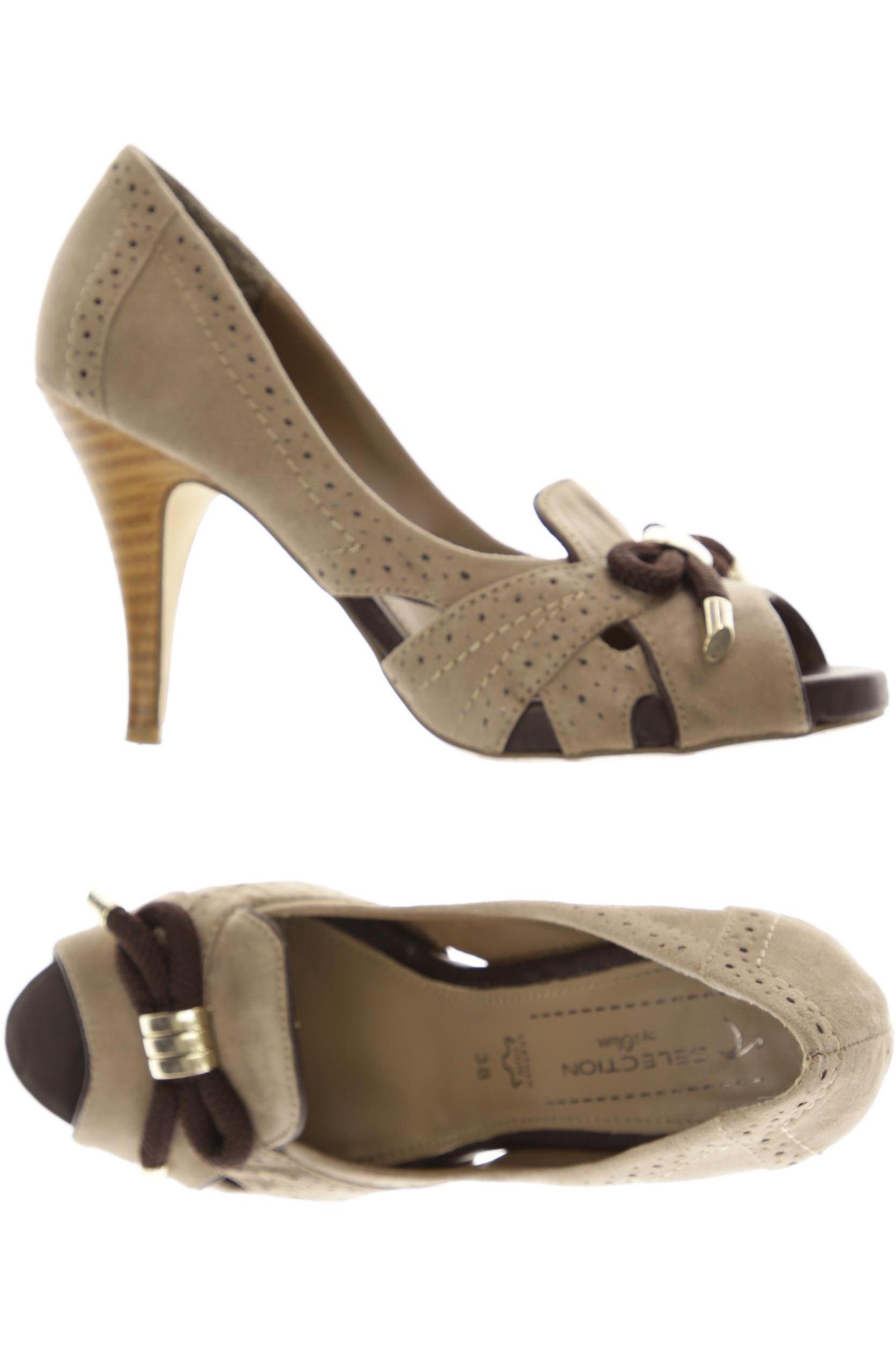 

s.Oliver Damen Pumps, beige, Gr. 38