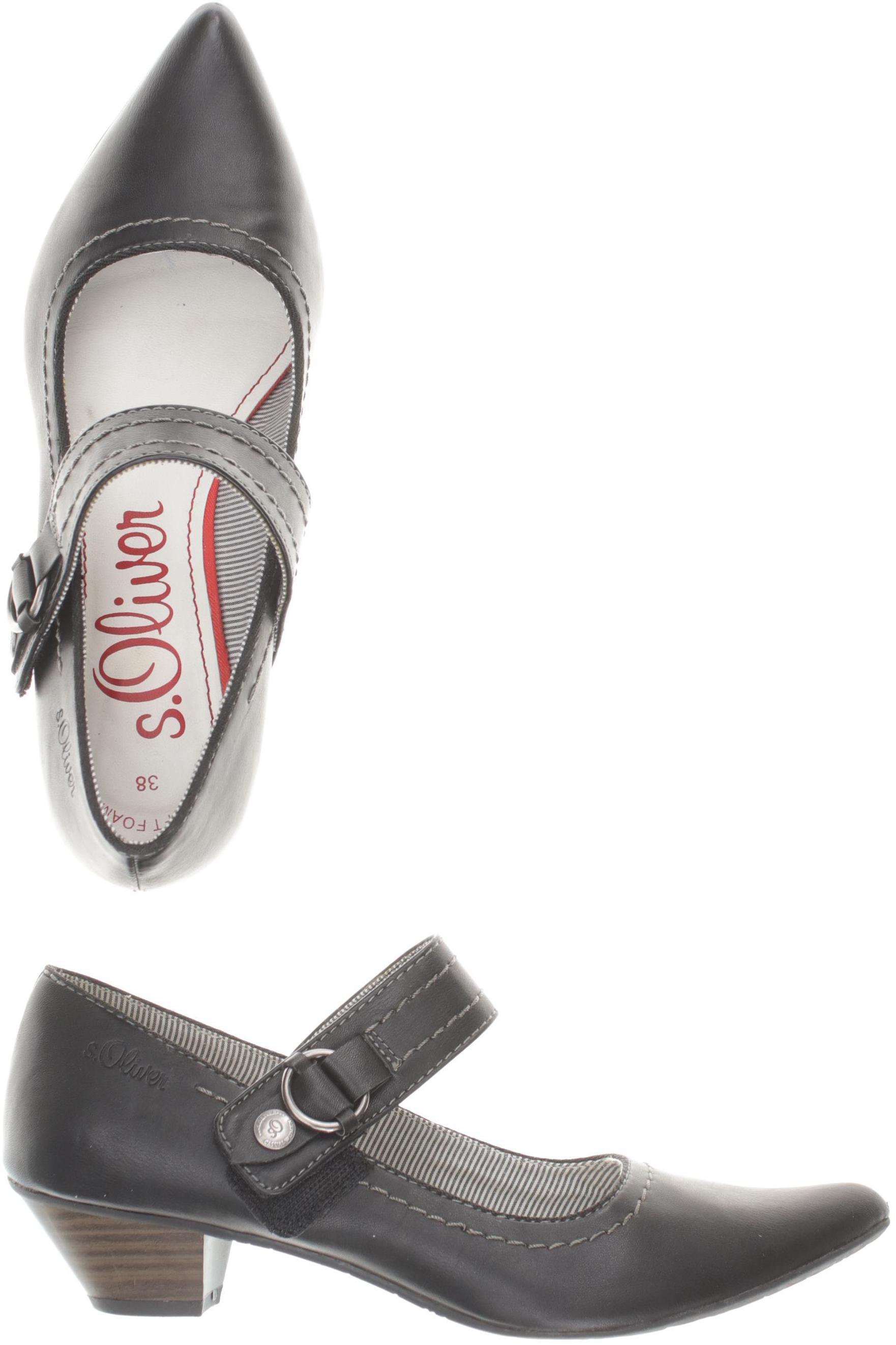 

s.Oliver Damen Pumps, schwarz, Gr. 38