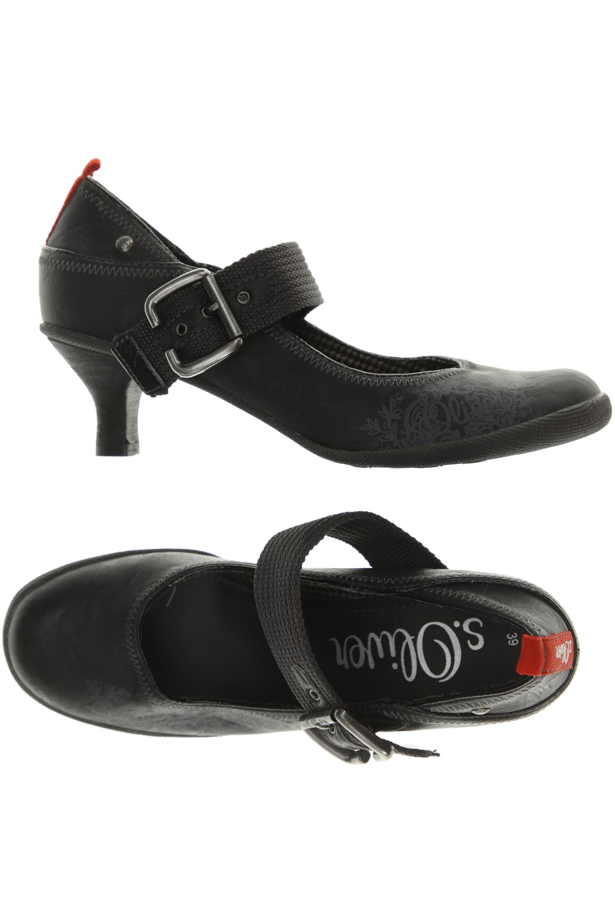 

s.Oliver Damen Pumps, schwarz, Gr. 39