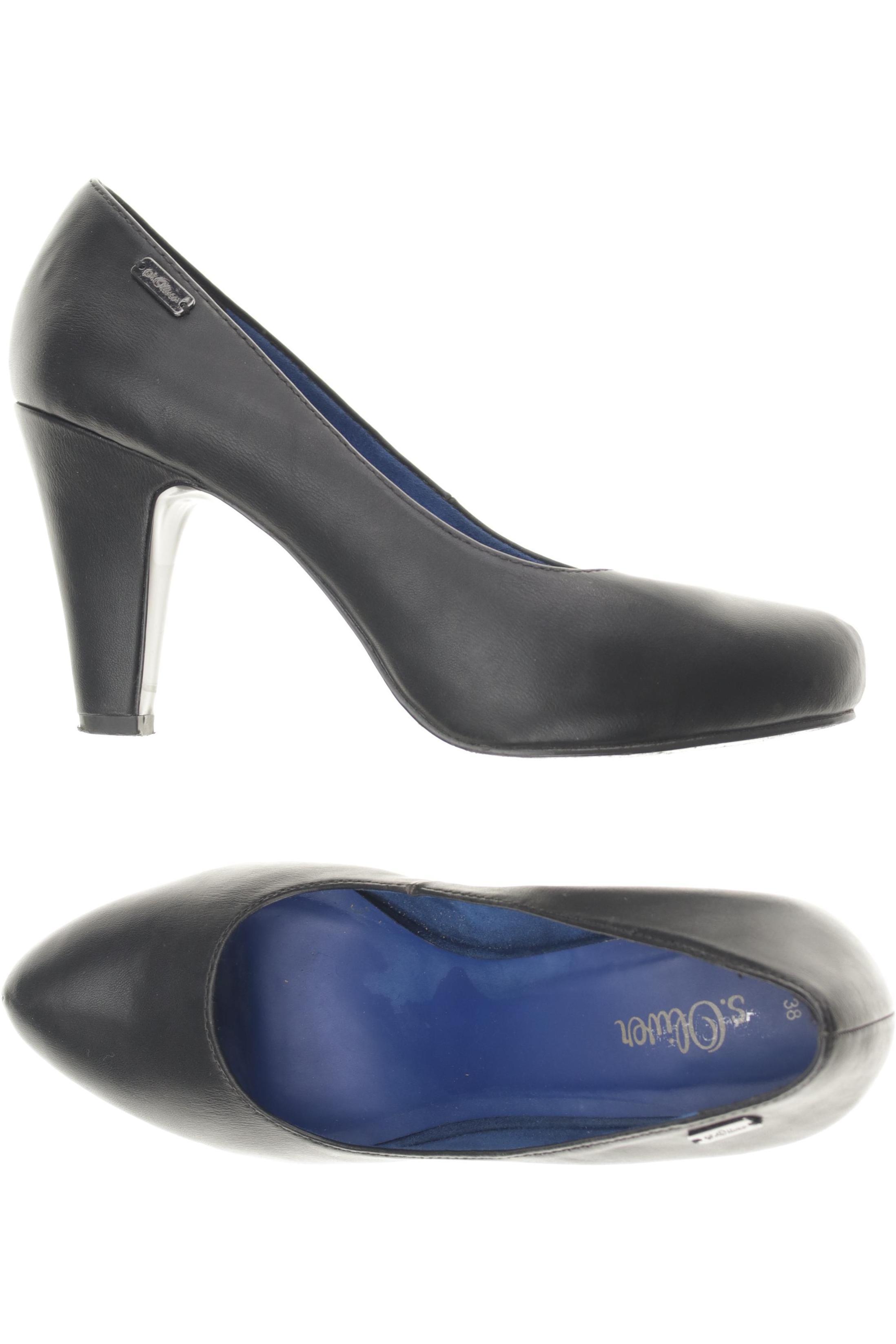 

s.Oliver Damen Pumps, schwarz, Gr. 38