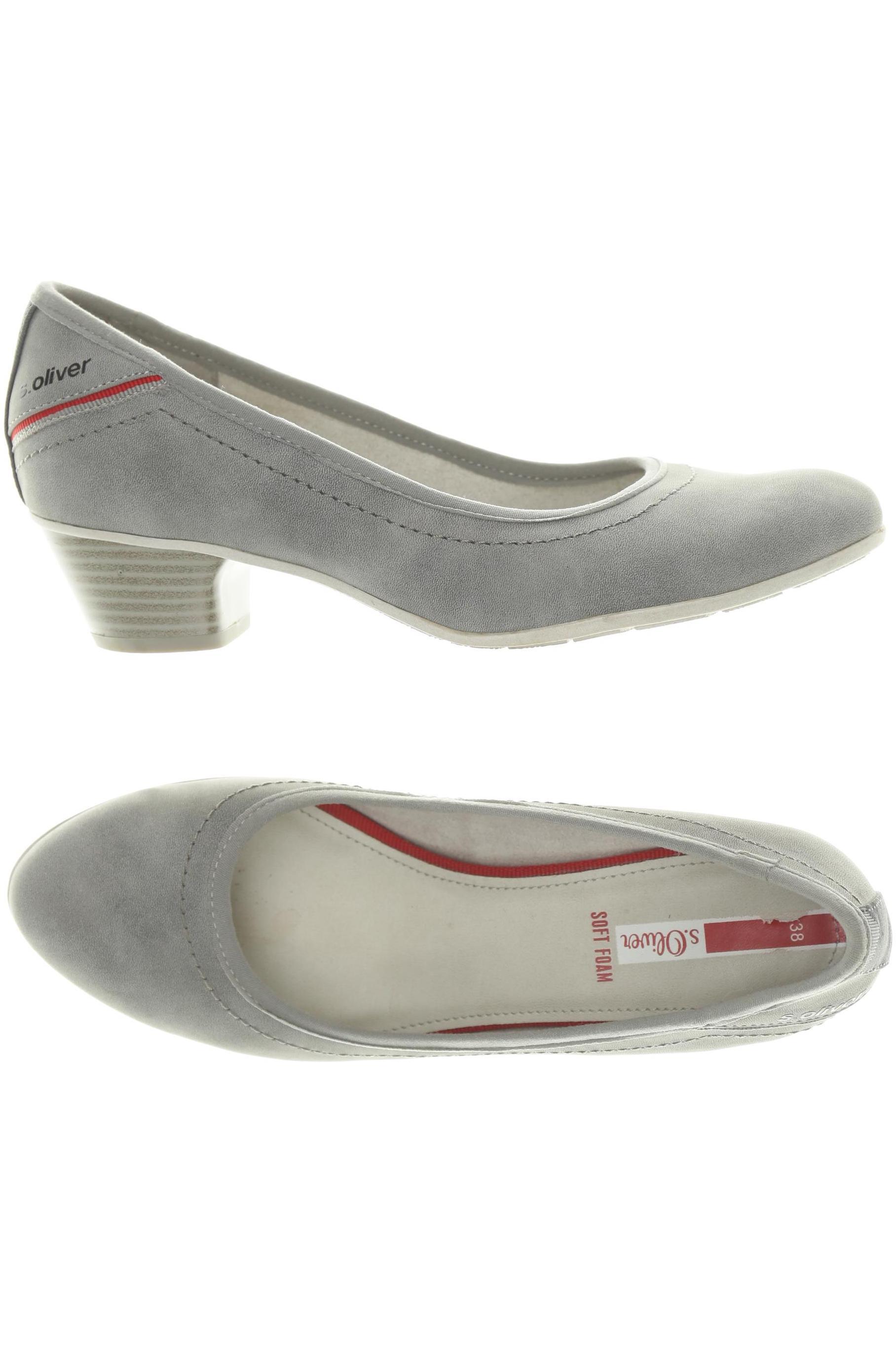 Thumbnail - s.Oliver Damen Pumps, grau, Gr. 38