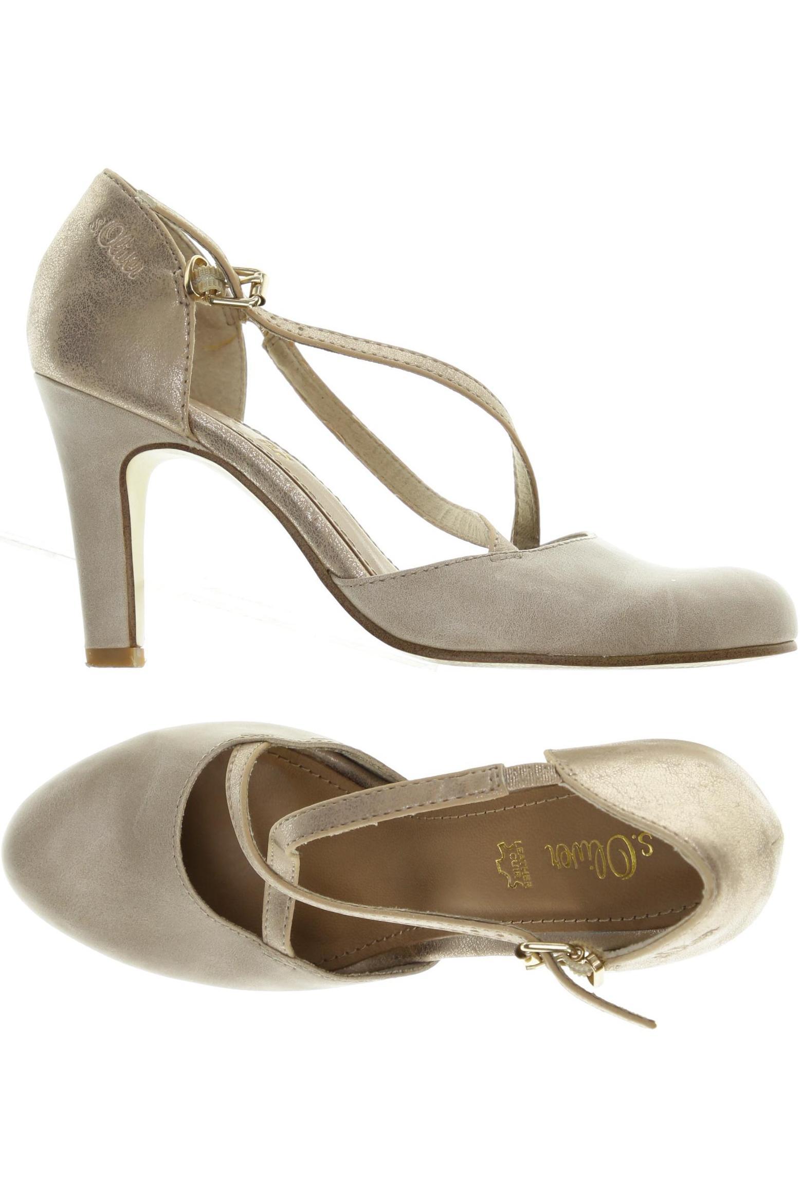

s.Oliver Damen Pumps, beige, Gr. 37