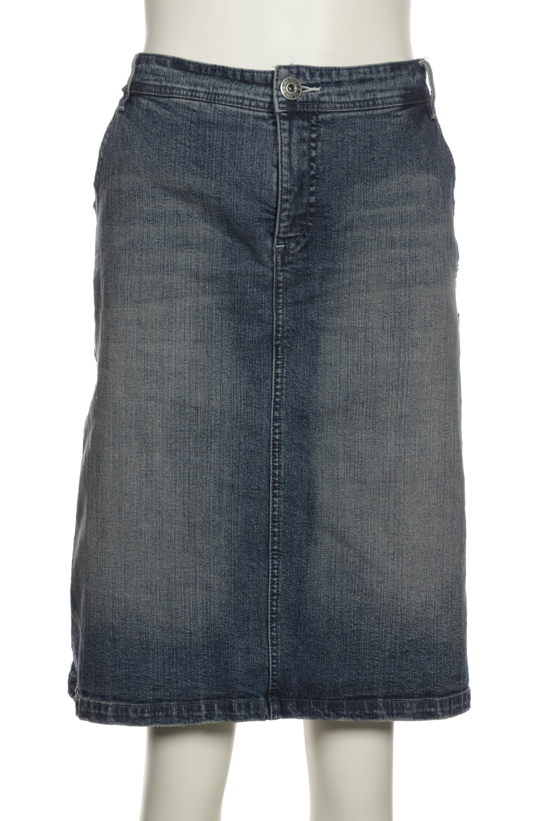 

s.Oliver Damen Rock, blau, Gr. 50