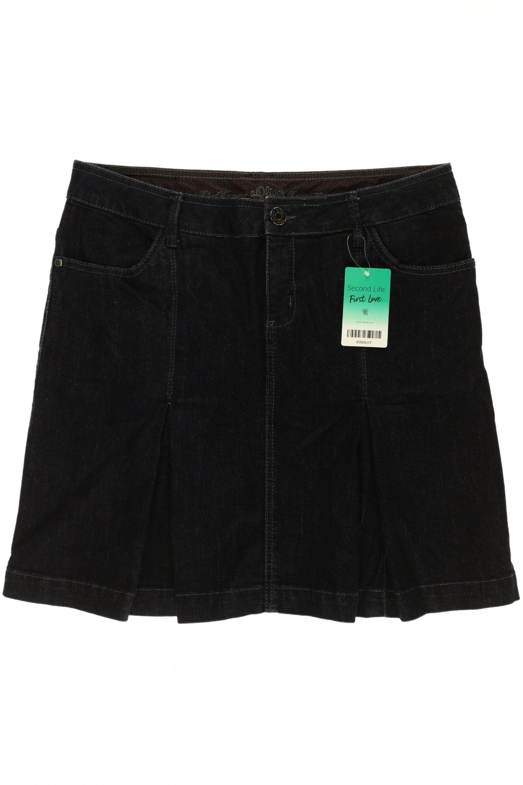 

s.Oliver Damen Rock, blau, Gr. 40