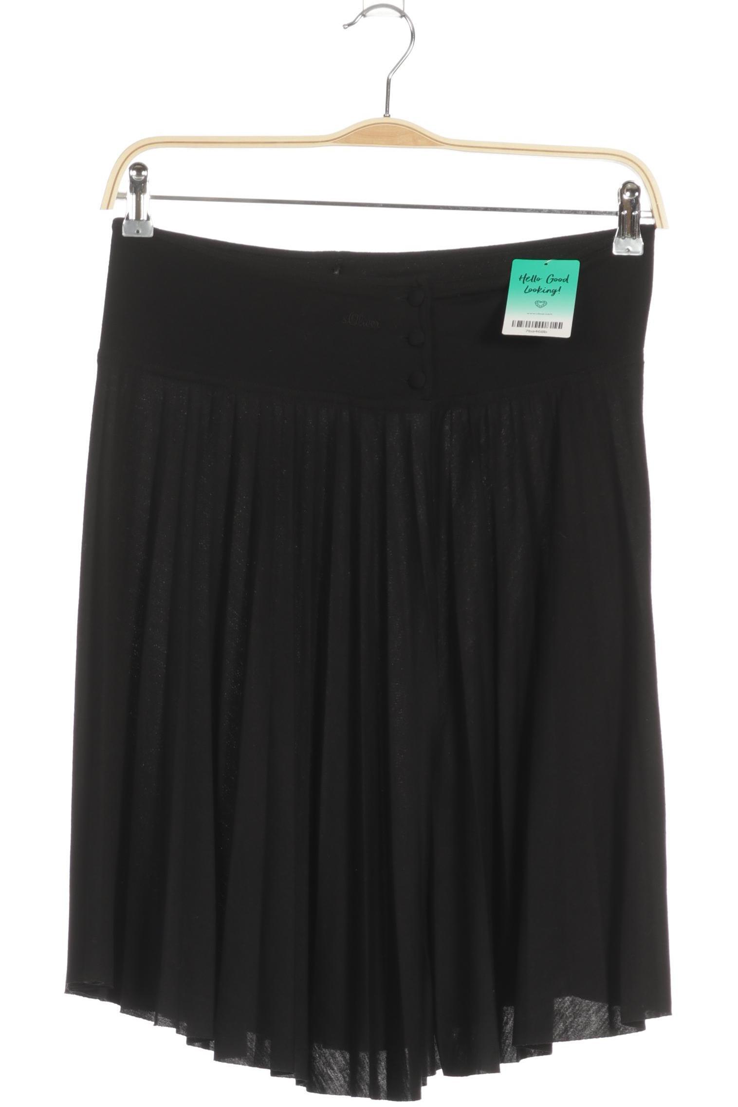 

s.Oliver Damen Rock, schwarz, Gr. 38