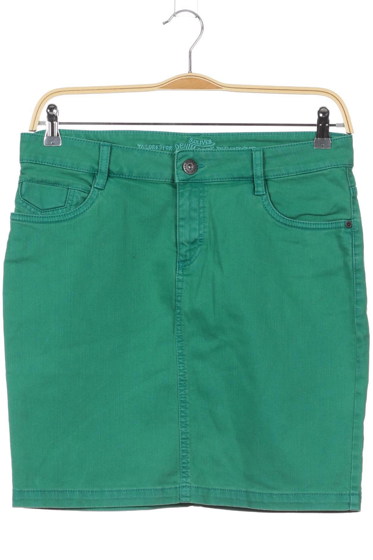 

s.Oliver Damen Rock, grün, Gr. 38