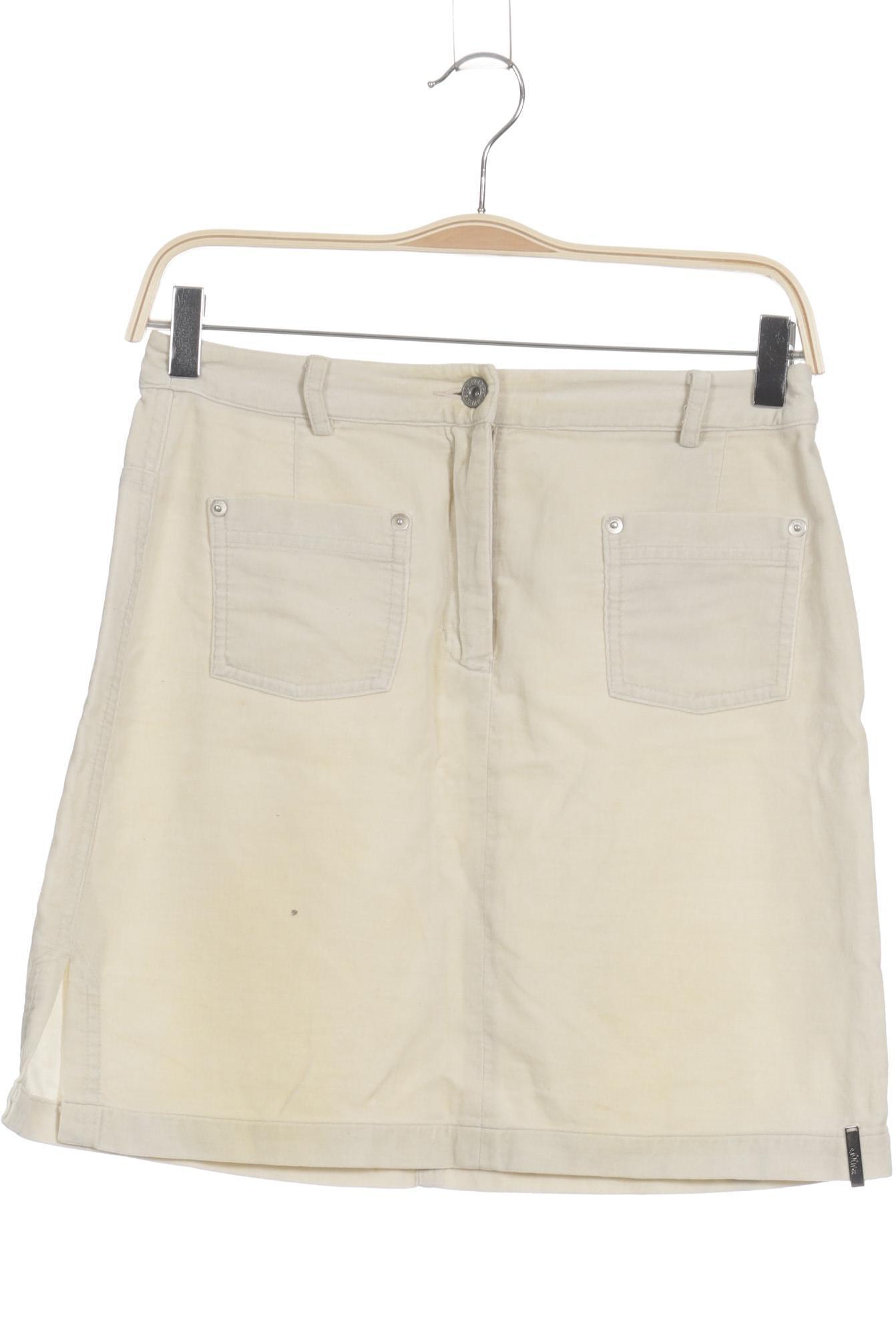 

s.Oliver Damen Rock, beige, Gr. 36