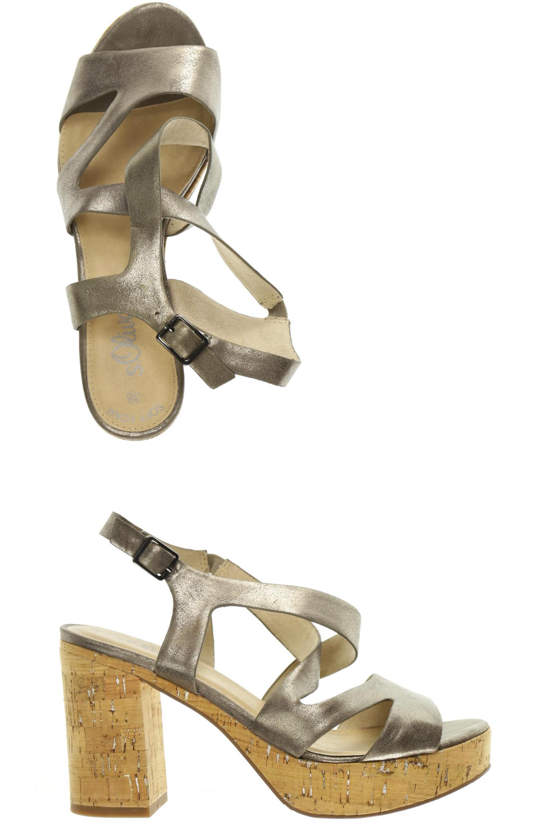 

s.Oliver Damen Sandale, braun, Gr. 38