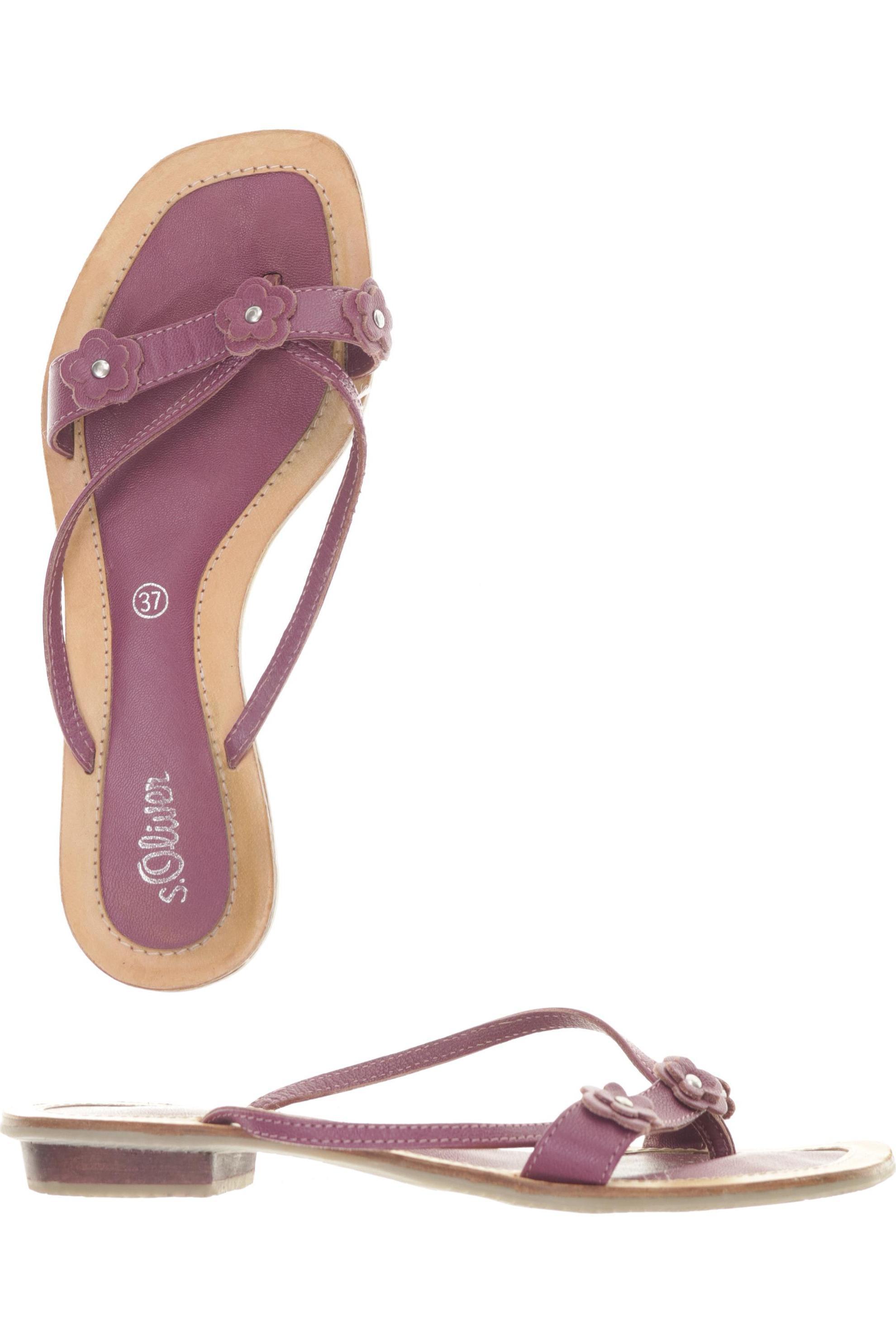 

s.Oliver Damen Sandale, lila, Gr. 37