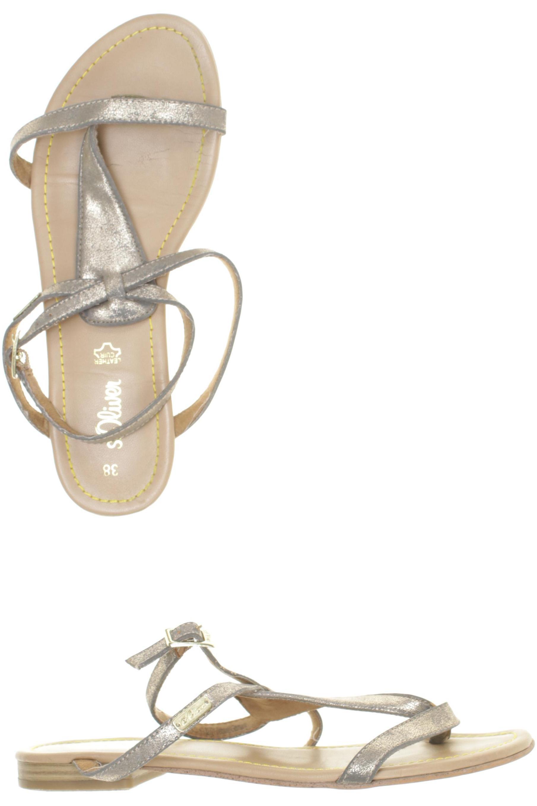 

s.Oliver Damen Sandale, beige, Gr. 38