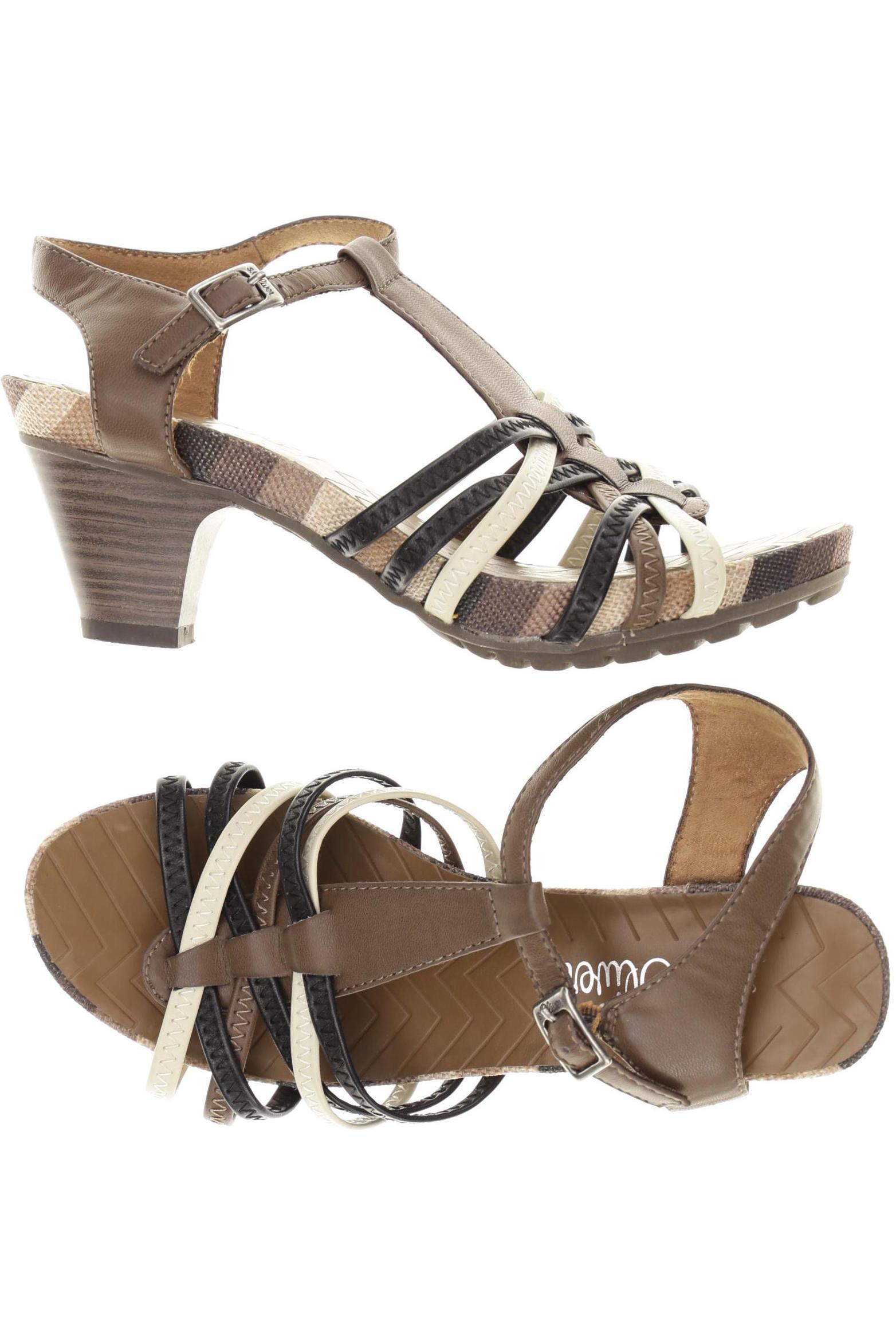 

s.Oliver Damen Sandale, braun, Gr. 36