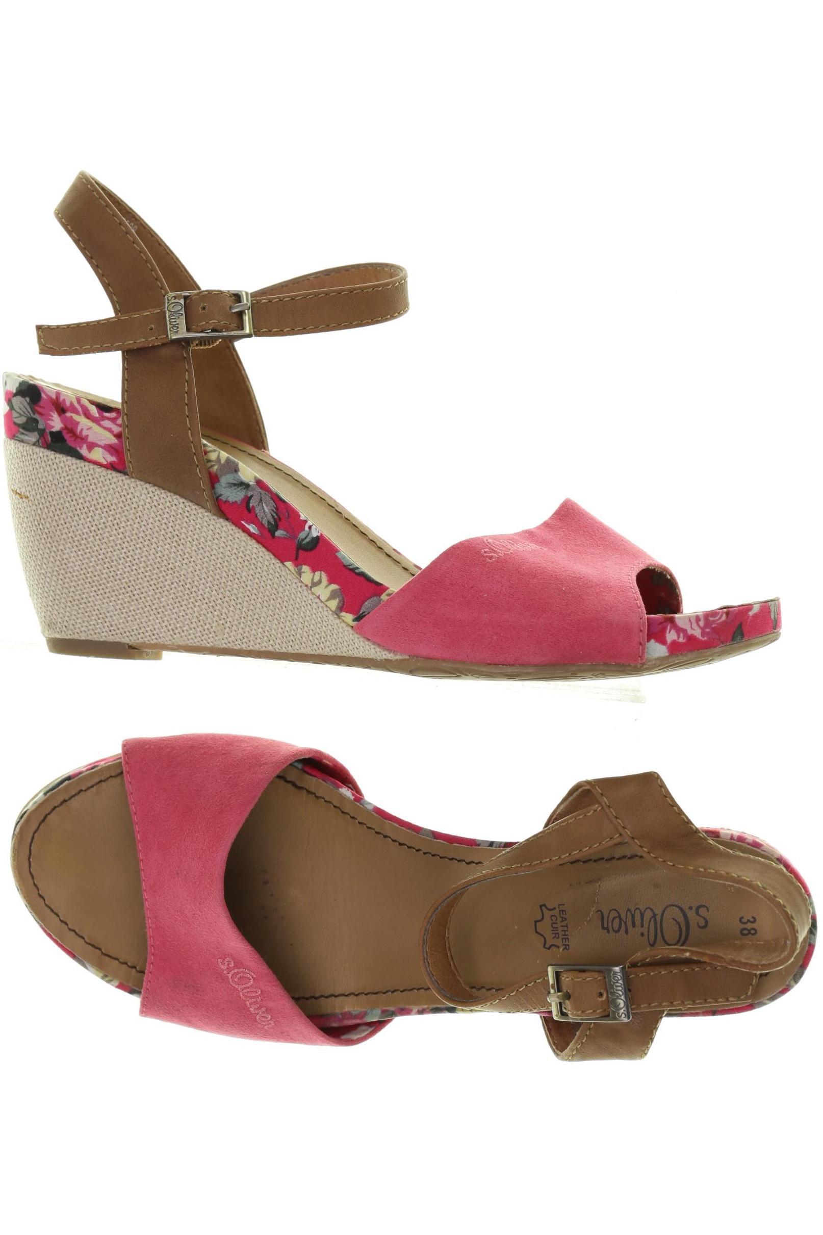 

s.Oliver Damen Sandale, pink, Gr. 38