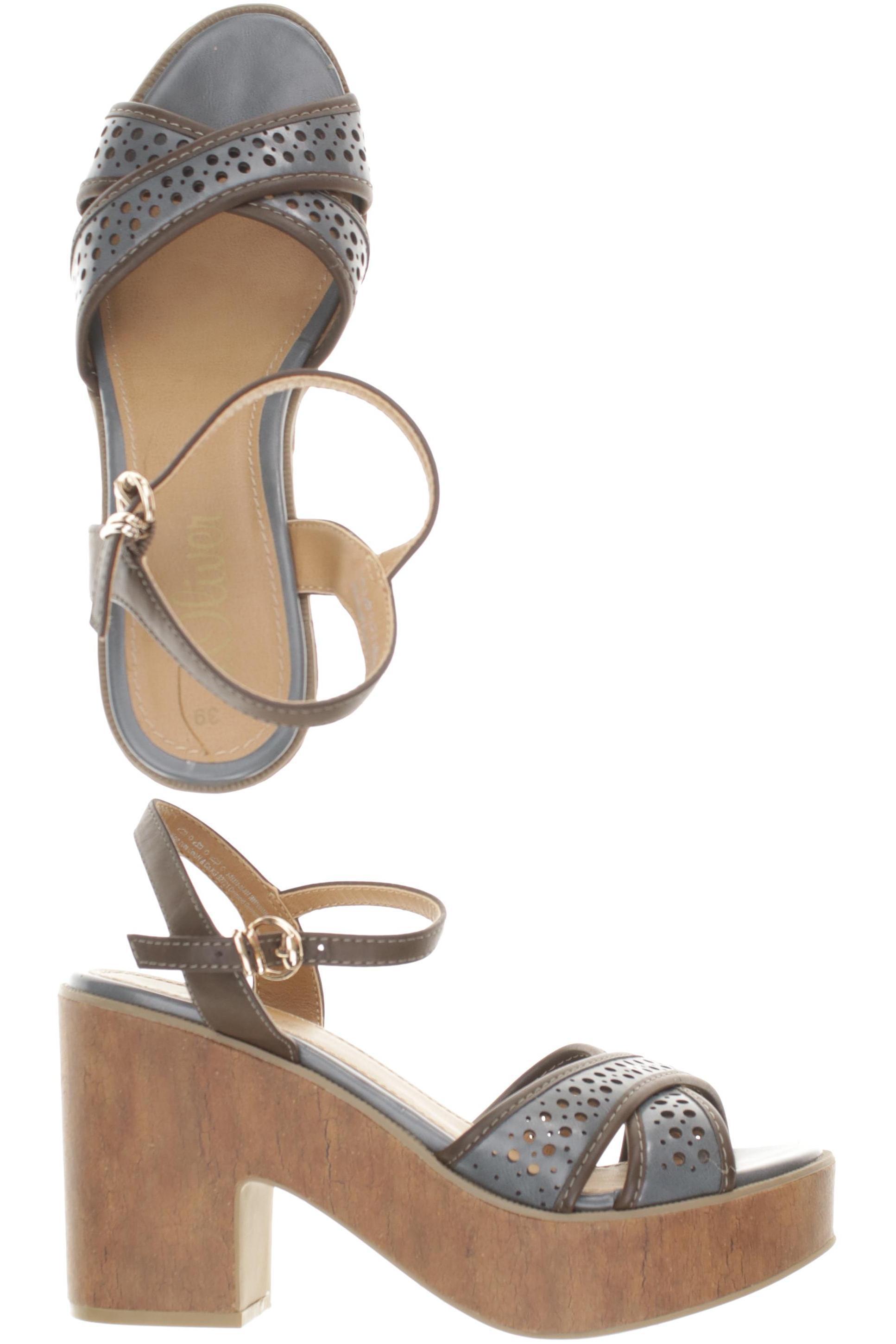 

s.Oliver Damen Sandale, grau, Gr. 39