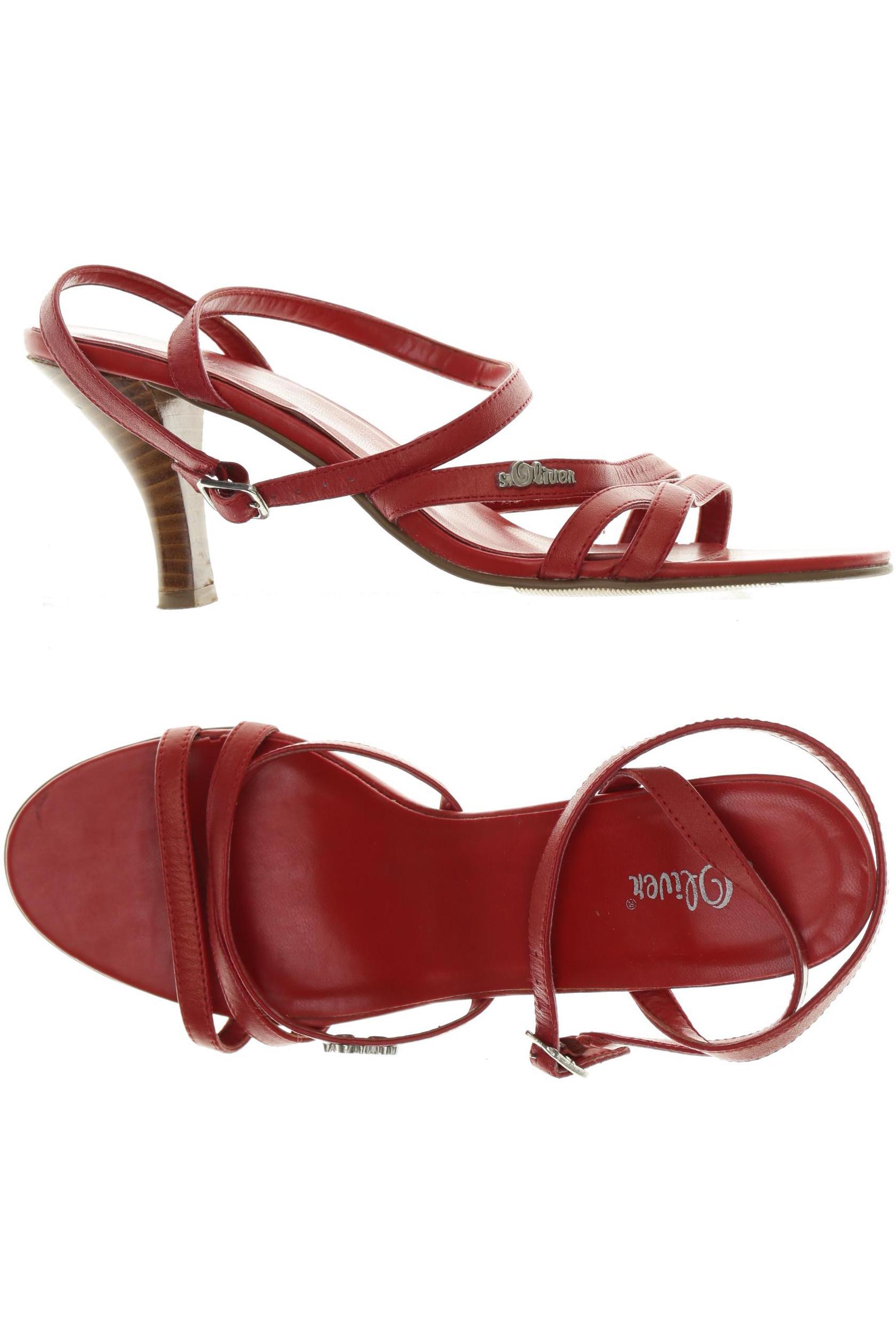 

s.Oliver Damen Sandale, rot, Gr. 40