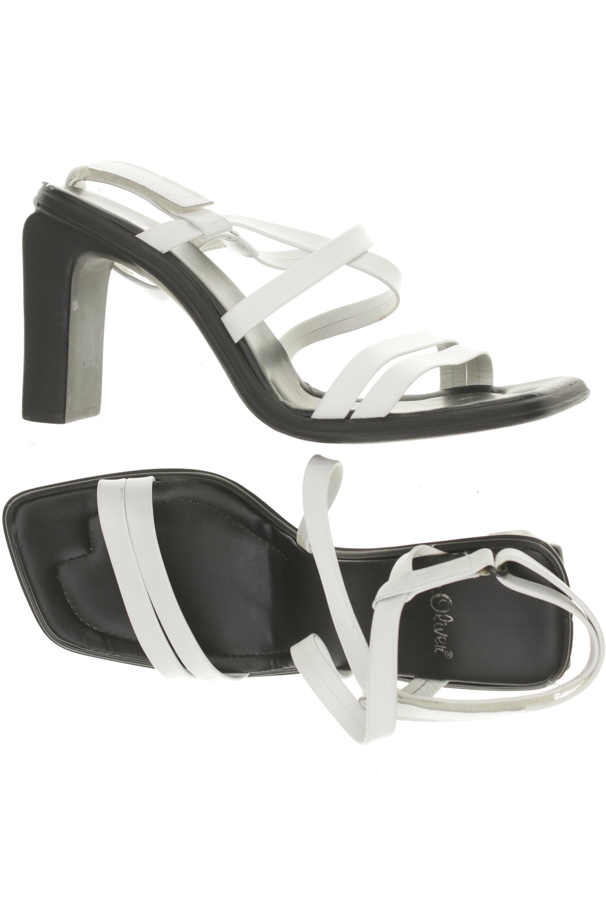 

s.Oliver Damen Sandale, weiß, Gr. 41