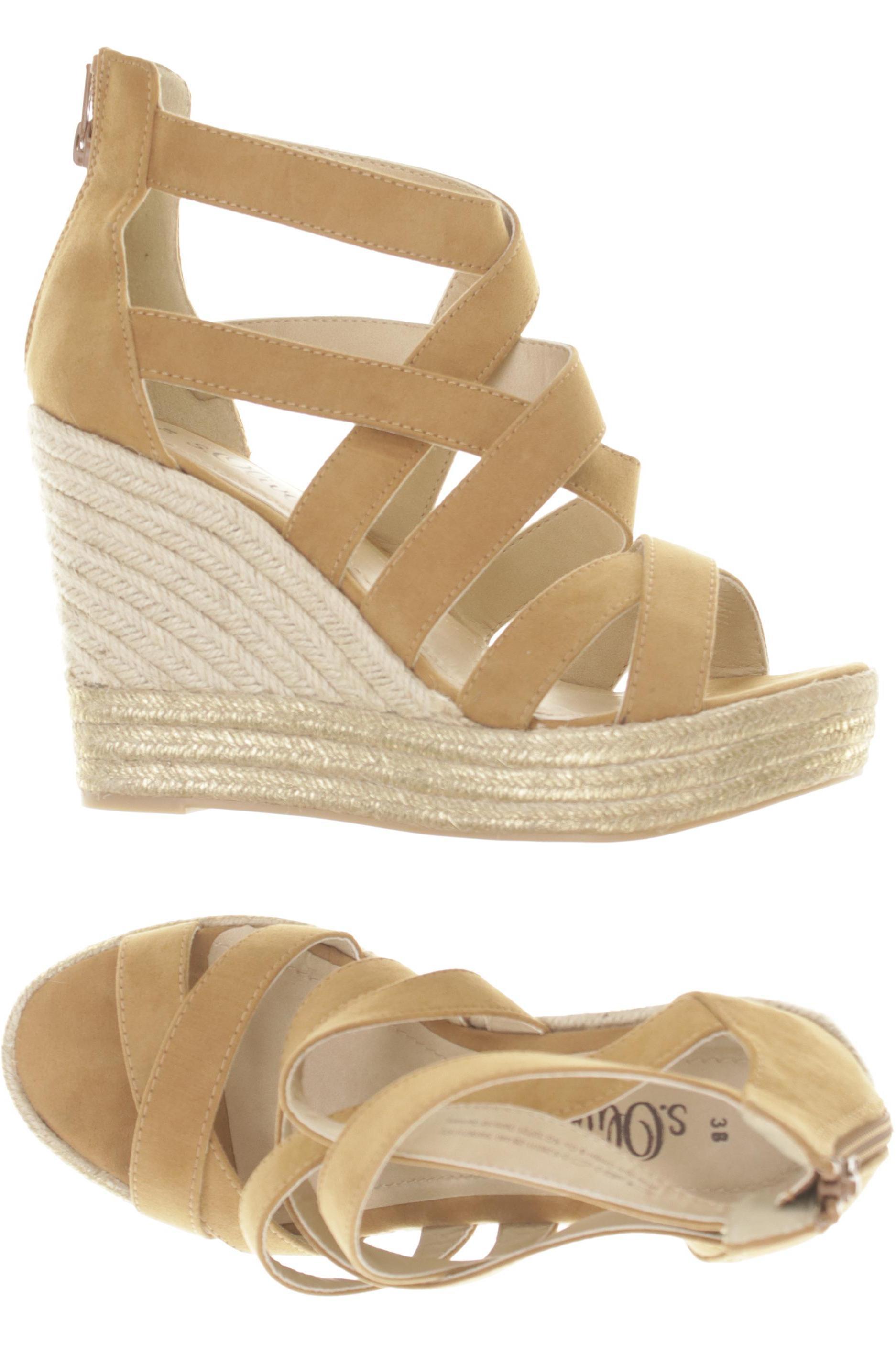 

s.Oliver Damen Sandale, braun, Gr. 38