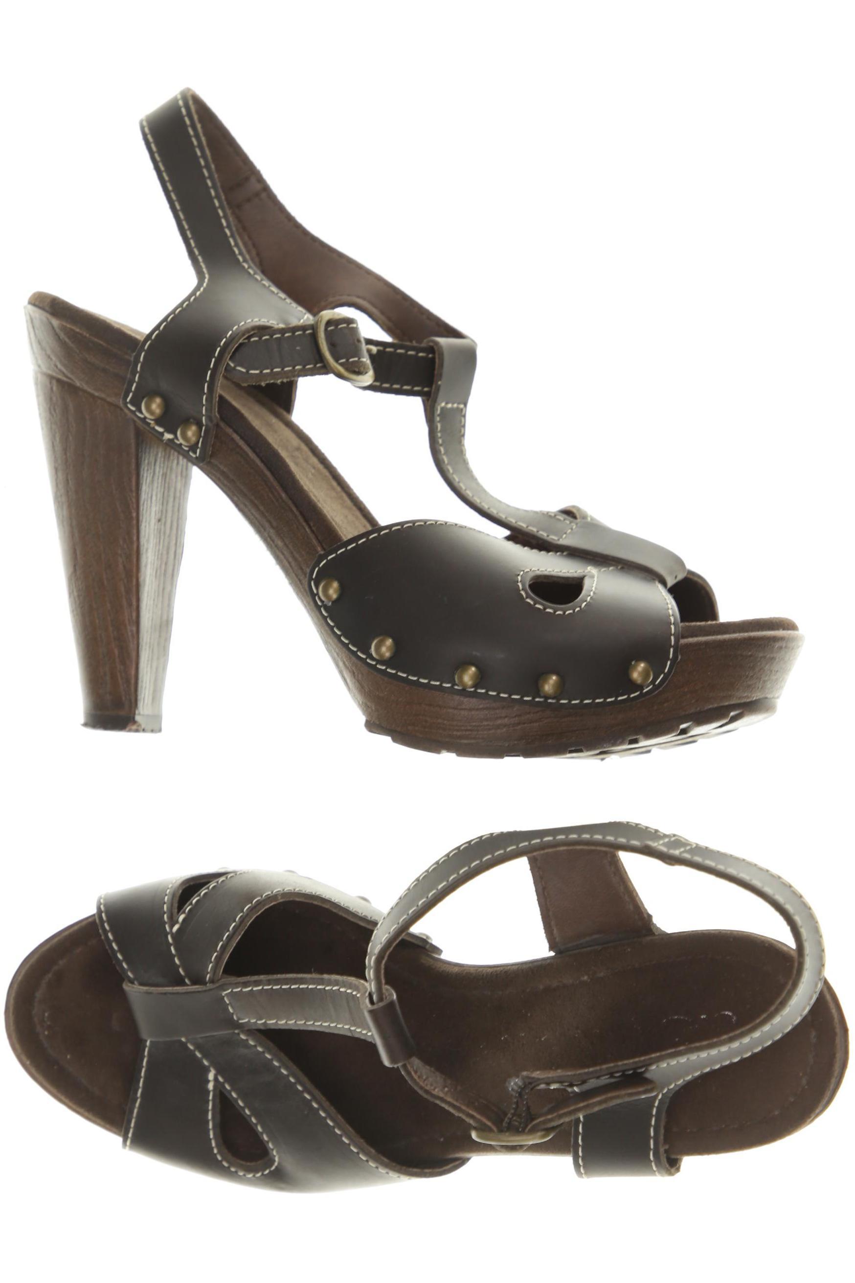 

s.Oliver Damen Sandale, braun, Gr. 38