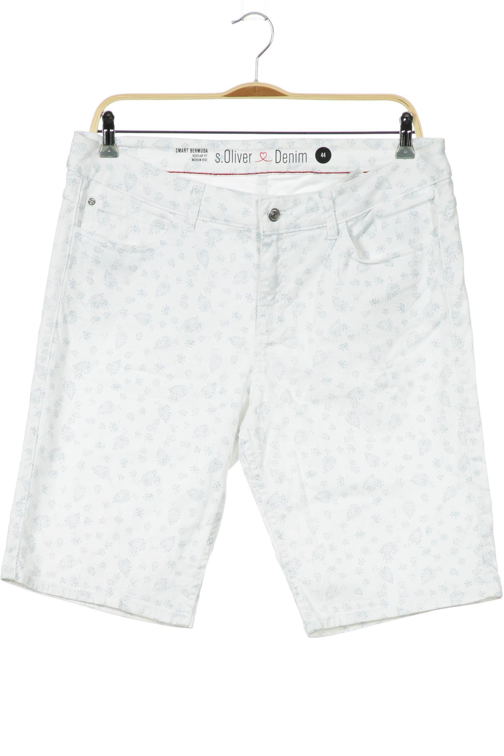

s.Oliver Damen Shorts, weiß, Gr. 44