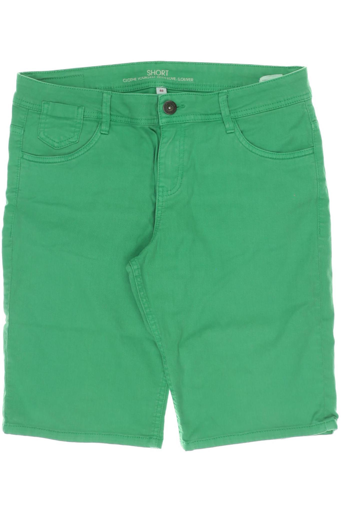 

s.Oliver Damen Shorts, grün, Gr. 40