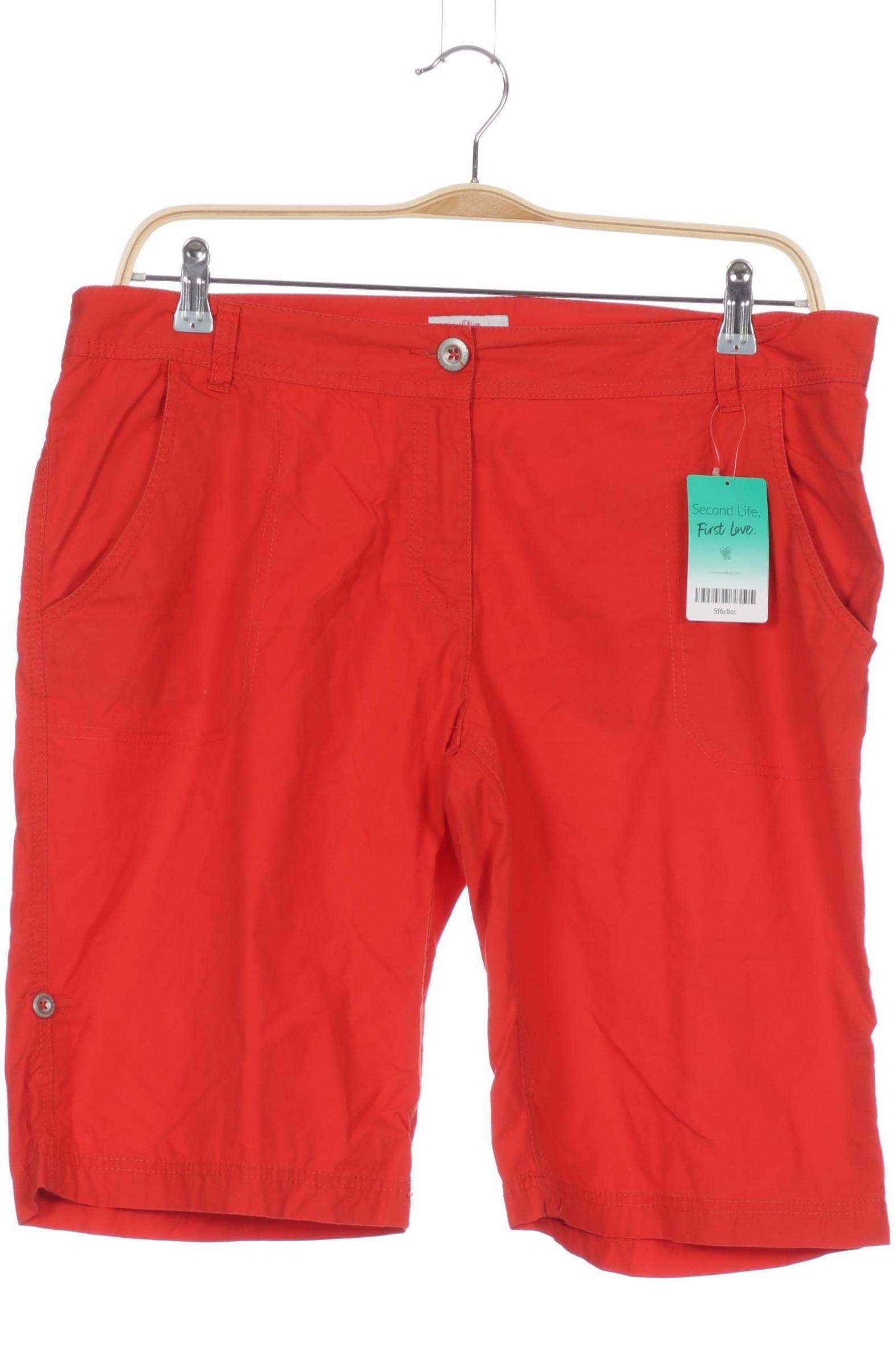

s.Oliver Damen Shorts, rot, Gr. 42