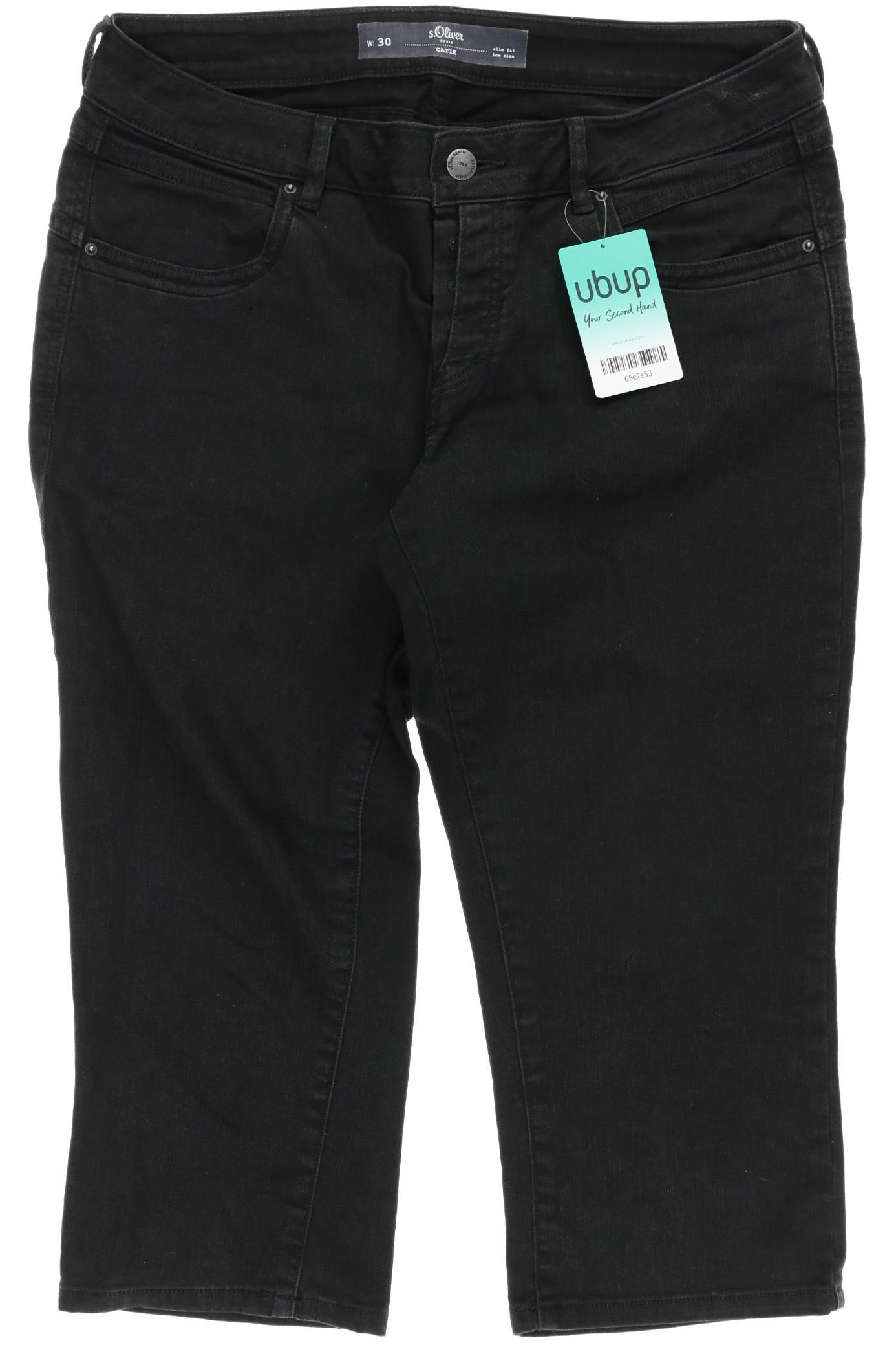 

s.Oliver Damen Shorts, schwarz, Gr. 30