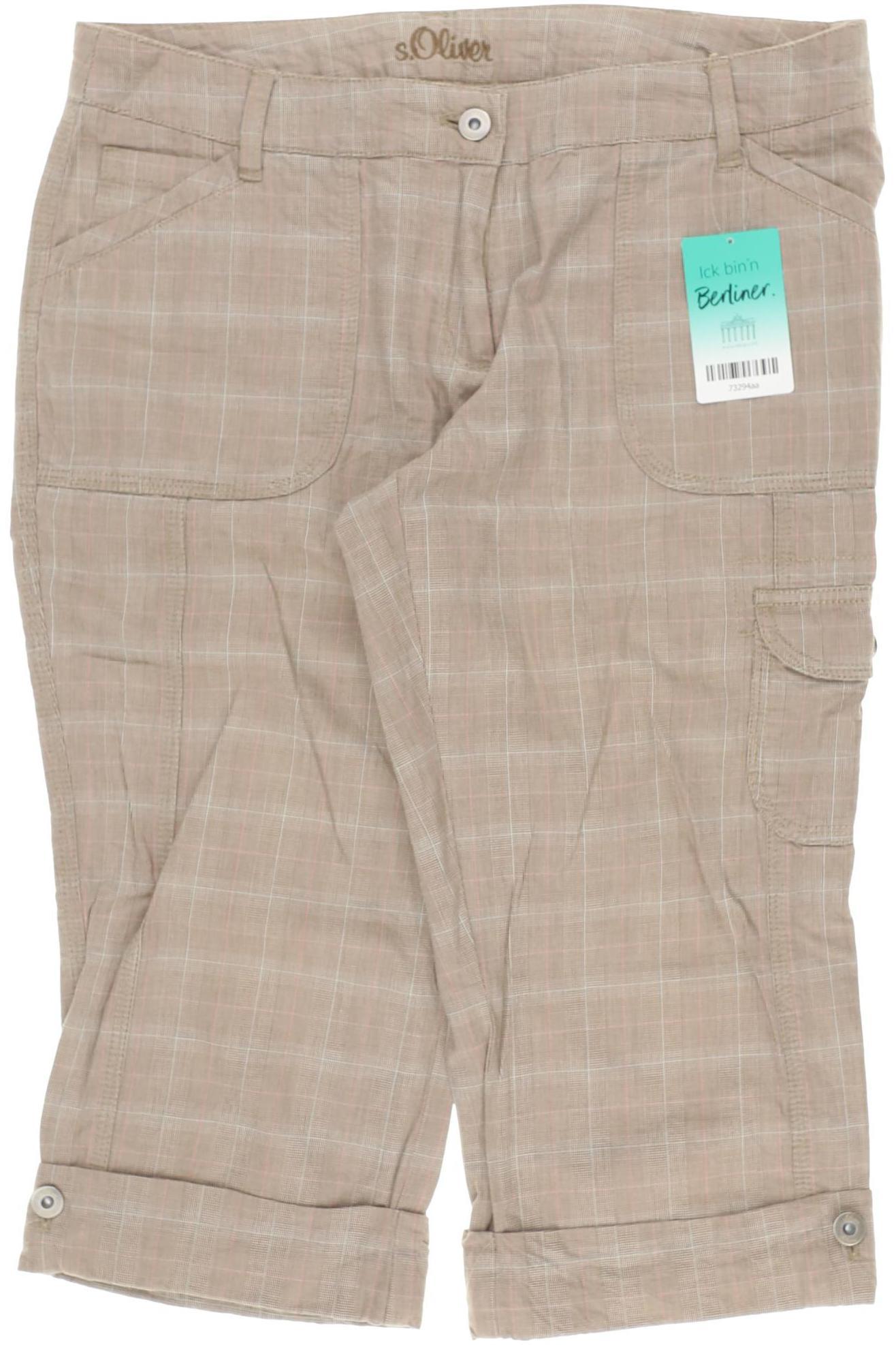 

s.Oliver Damen Shorts, beige, Gr. 40
