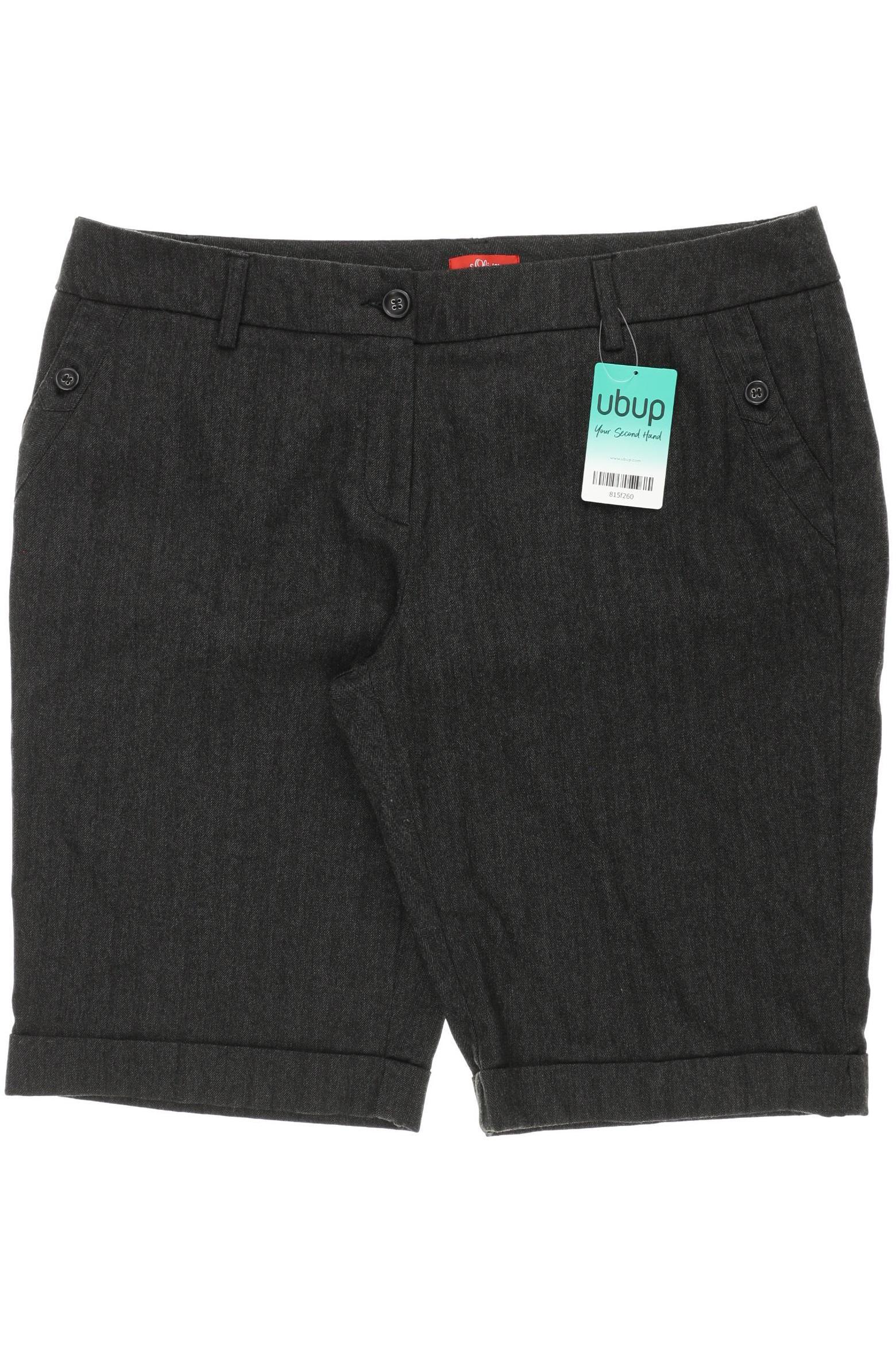 

s.Oliver Damen Shorts, schwarz, Gr. 46