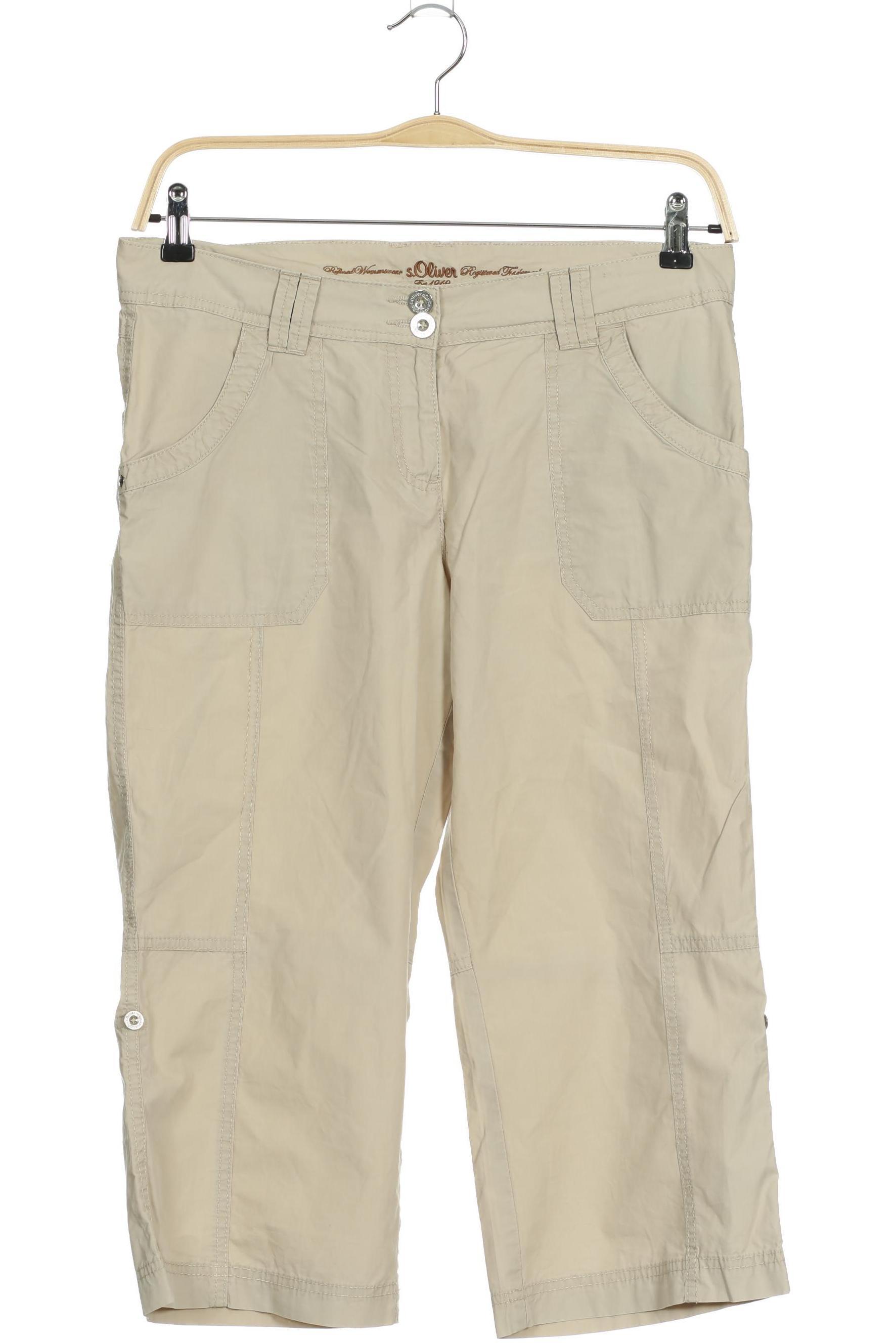 

s.Oliver Damen Shorts, beige, Gr. 40