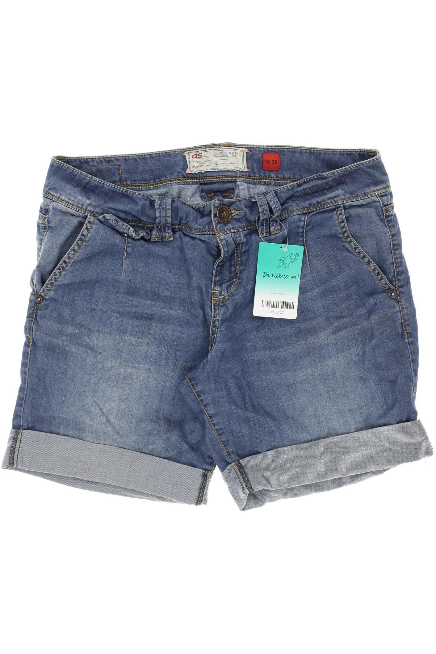 

s.Oliver Damen Shorts, blau, Gr. 36